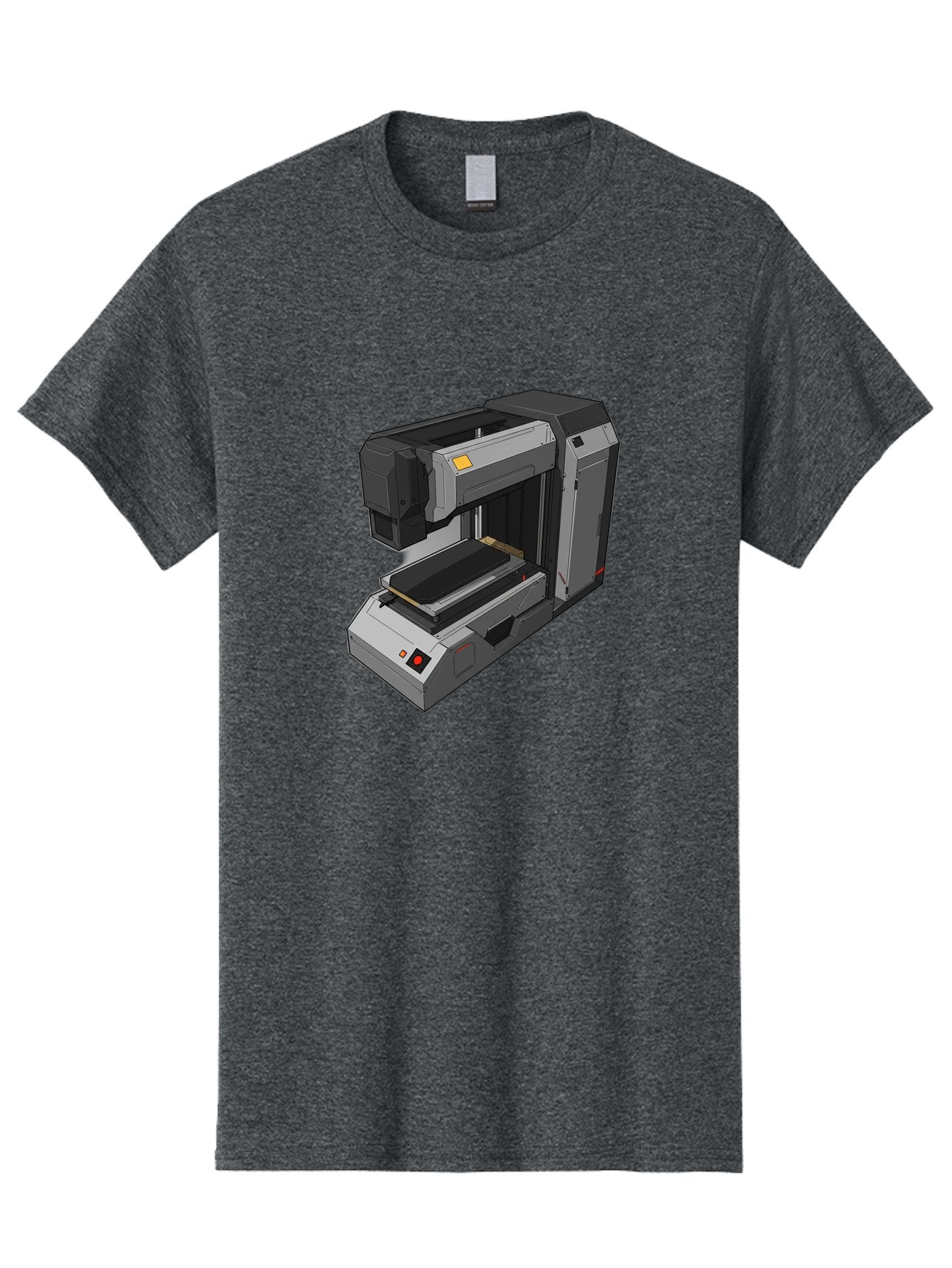3D-Printer-41 Men'S Graphic Tee, 100% Cotton, Comfortable Casual Summer Wear, Machine Washable, 3D Printing Technology, Digital Fabrication, Additive Manufacturing, Printer Design, Futuristic Machinery, Modern Innovation, 3D Modeling, Baa037 13