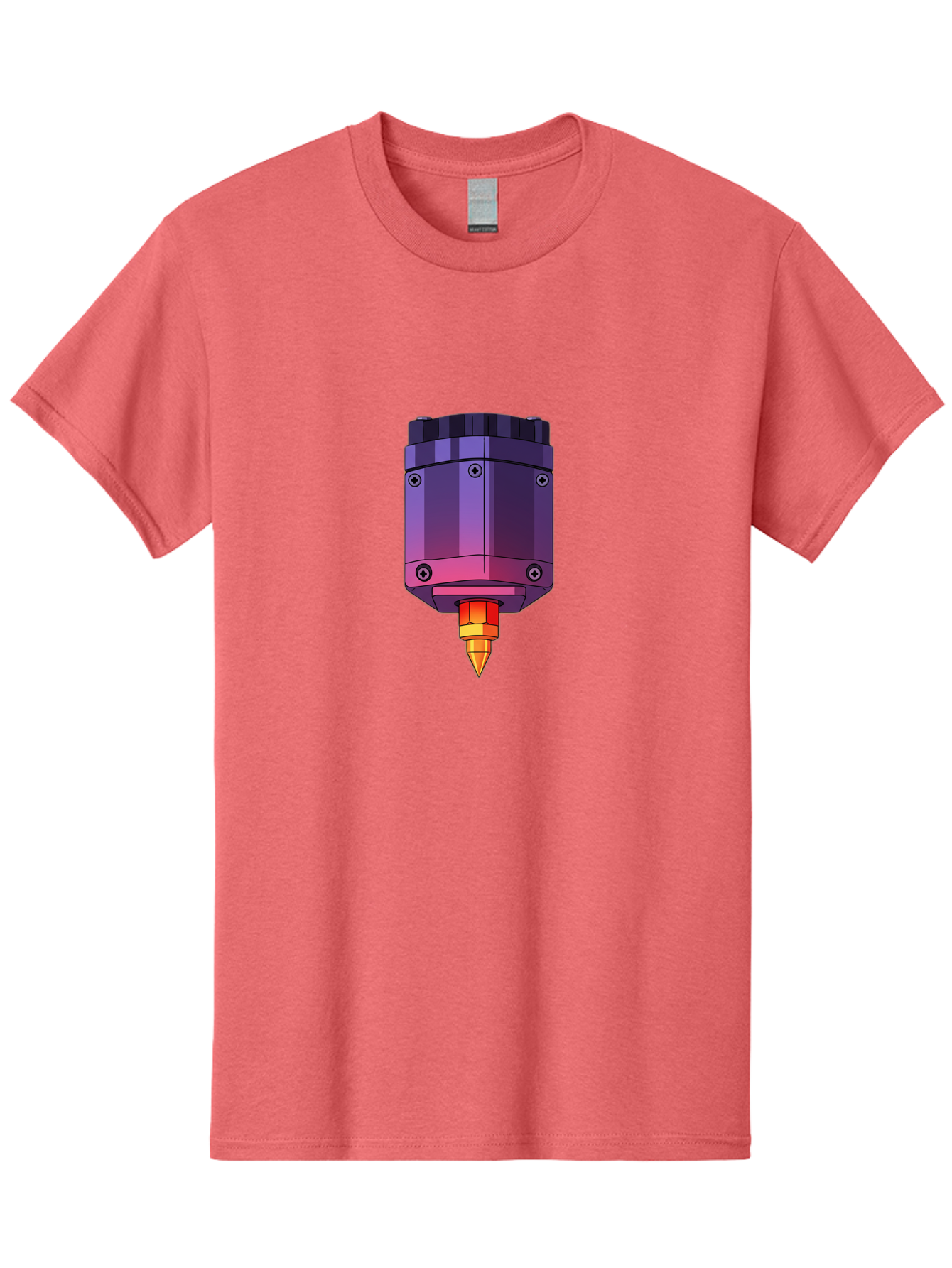 3D-Printer-Hotend-1 Men'S Graphic Tee, 100% Cotton, Comfortable Casual Summer Wear, Machine Washable, 3D Printing Technology, 3D Printer Extruder, Printer Head, Additive Manufacturing, 3D Modeling, Digital Fabrication, Rapid Prototyping Baa044 17