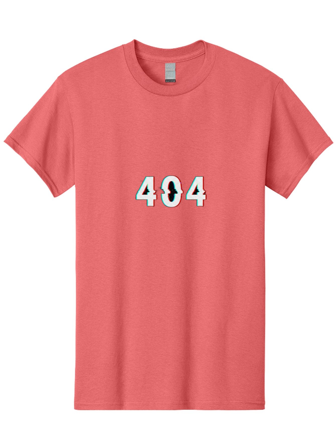 404-1 Men'S Graphic Tee, 100% Cotton, Comfortable Casual Summer Wear, Machine Washable, 404 Error, Glitch Effect, Distorted Text, Error Message, Page Not Found, Website Error, Digital Glitch Baa058 8