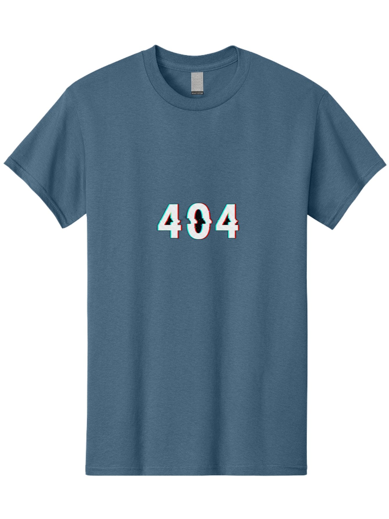 404-1 Men'S Graphic Tee, 100% Cotton, Comfortable Casual Summer Wear, Machine Washable, 404 Error, Glitch Effect, Distorted Text, Error Message, Page Not Found, Website Error, Digital Glitch Baa058 15