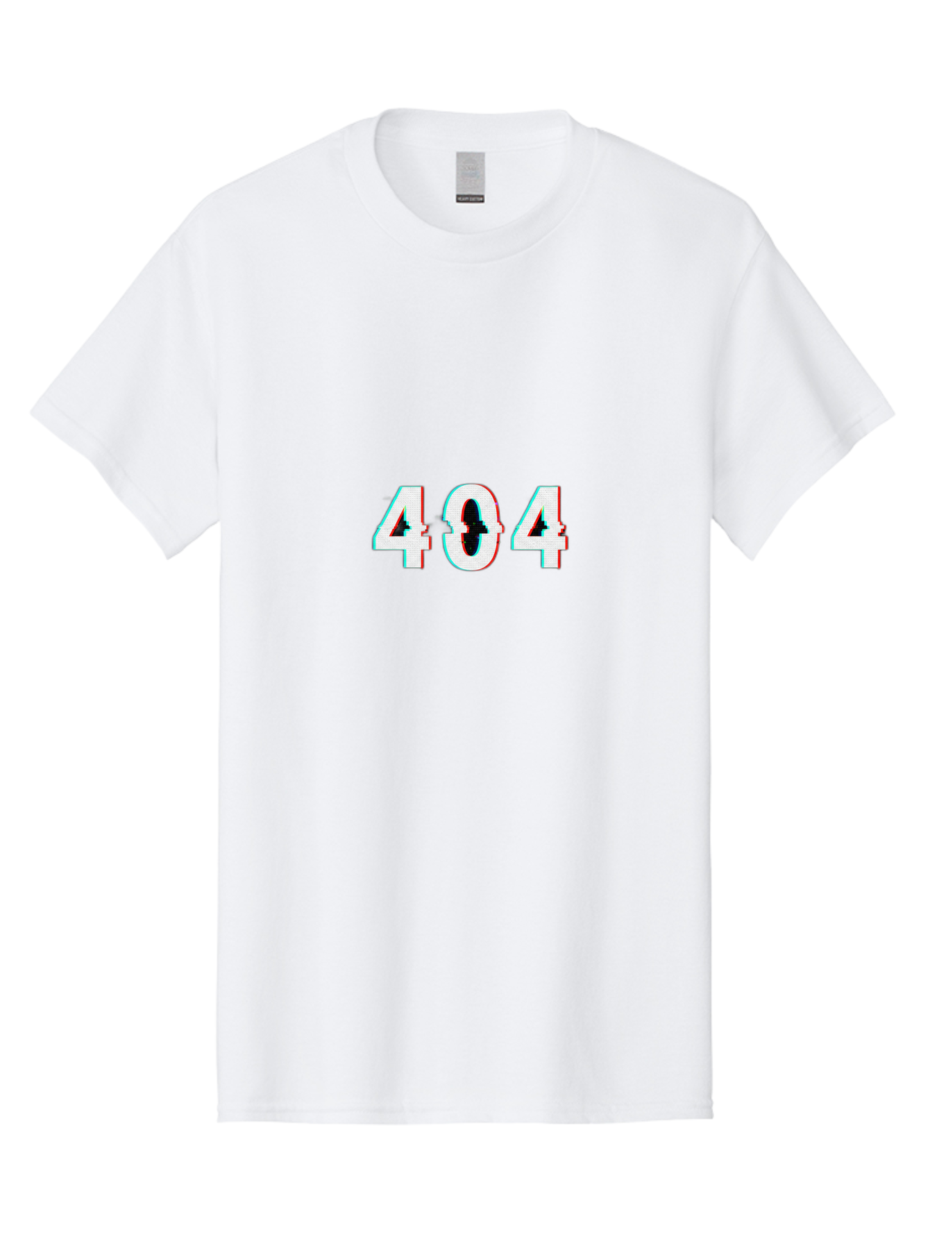 404-1 Men'S Graphic Tee, 100% Cotton, Comfortable Casual Summer Wear, Machine Washable, 404 Error, Glitch Effect, Distorted Text, Error Message, Page Not Found, Website Error, Digital Glitch Baa058 21