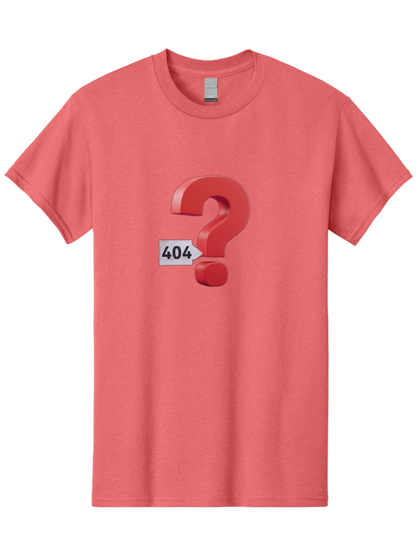 404-2 Men'S Graphic Tee, 100% Cotton, Comfortable Casual Summer Wear, Machine Washable, Error Message, Page Not Found, 404 Number, Question Mark, Digital Glitch, Website Error, Technical Issue, Problem Solving, Troubleshooting Baa059 5