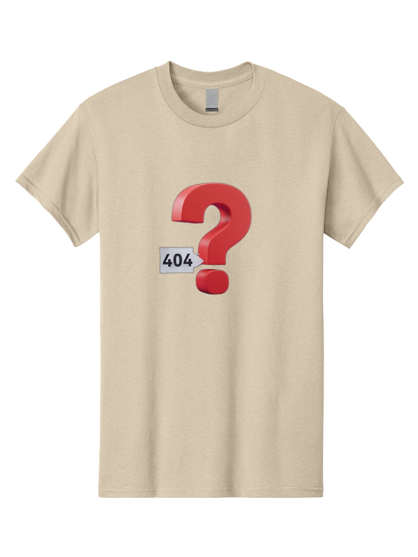 404-2 Men'S Graphic Tee, 100% Cotton, Comfortable Casual Summer Wear, Machine Washable, Error Message, Page Not Found, 404 Number, Question Mark, Digital Glitch, Website Error, Technical Issue, Problem Solving, Troubleshooting Baa059 4
