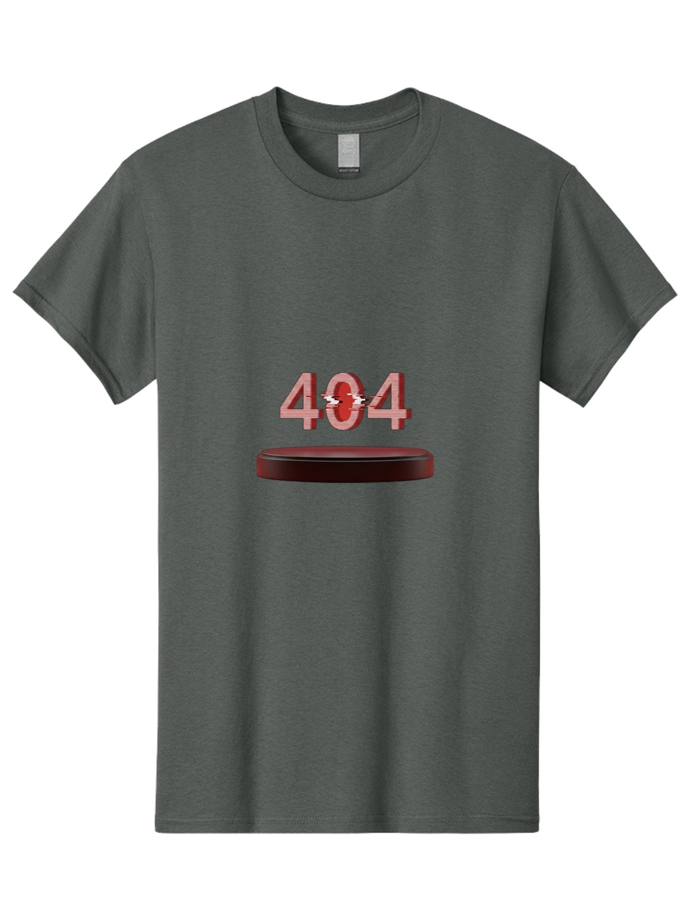 404-6 Men'S Graphic Tee, 100% Cotton, Comfortable Casual Summer Wear, Machine Washable, 404 Error Message, Glitch Effect, Red Numbers, Broken Link, Error Page, Digital Disruption, Cyber Glitch, Futuristic Design Baa063 12