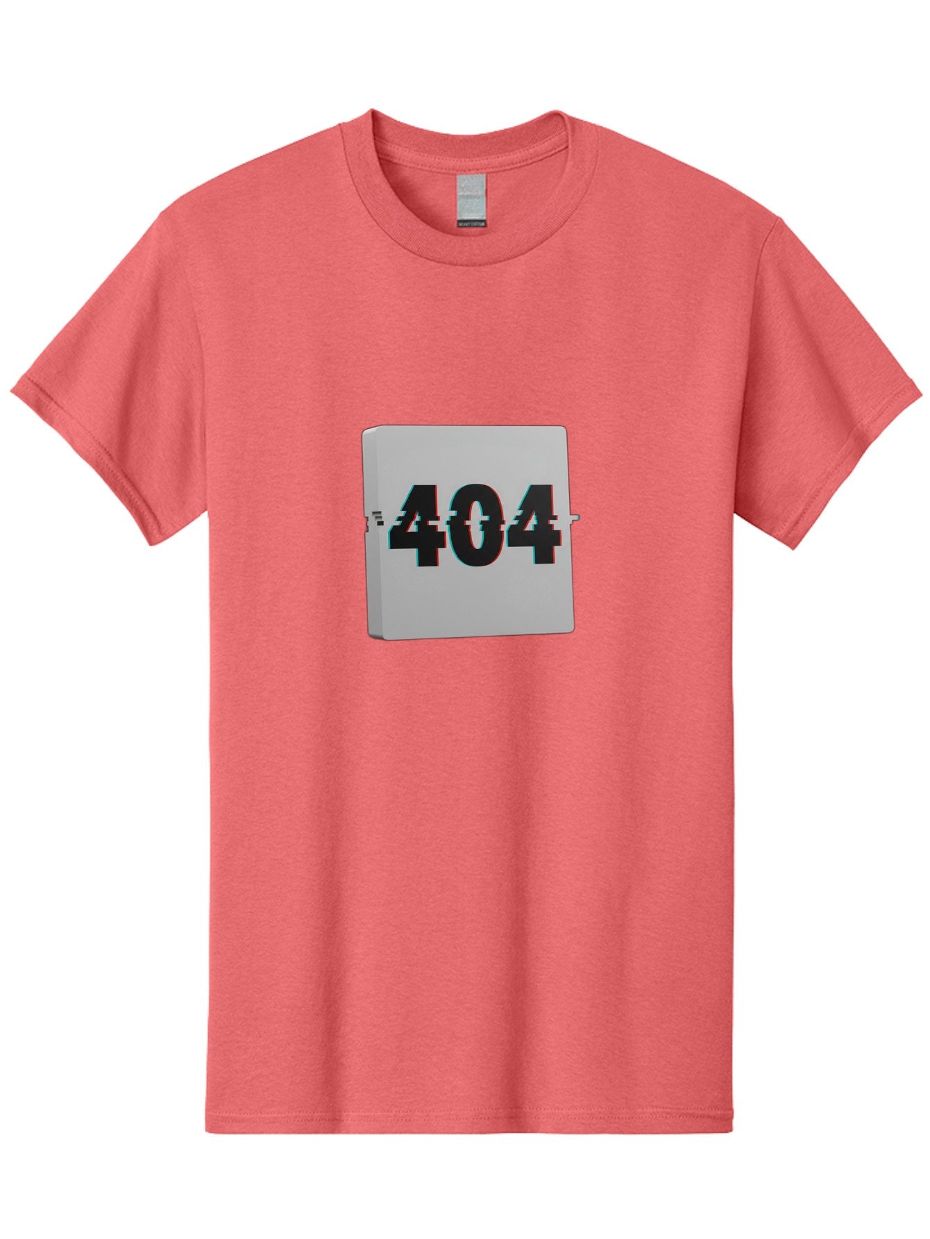 404-7 Men'S Graphic Tee, 100% Cotton, Comfortable Casual Summer Wear, Machine Washable, 404 Error, Page Not Found, Digital Glitch, Distorted Text, Error Message, Broken Link, Website Issue, Technical Problem, Online Error Baa064 5