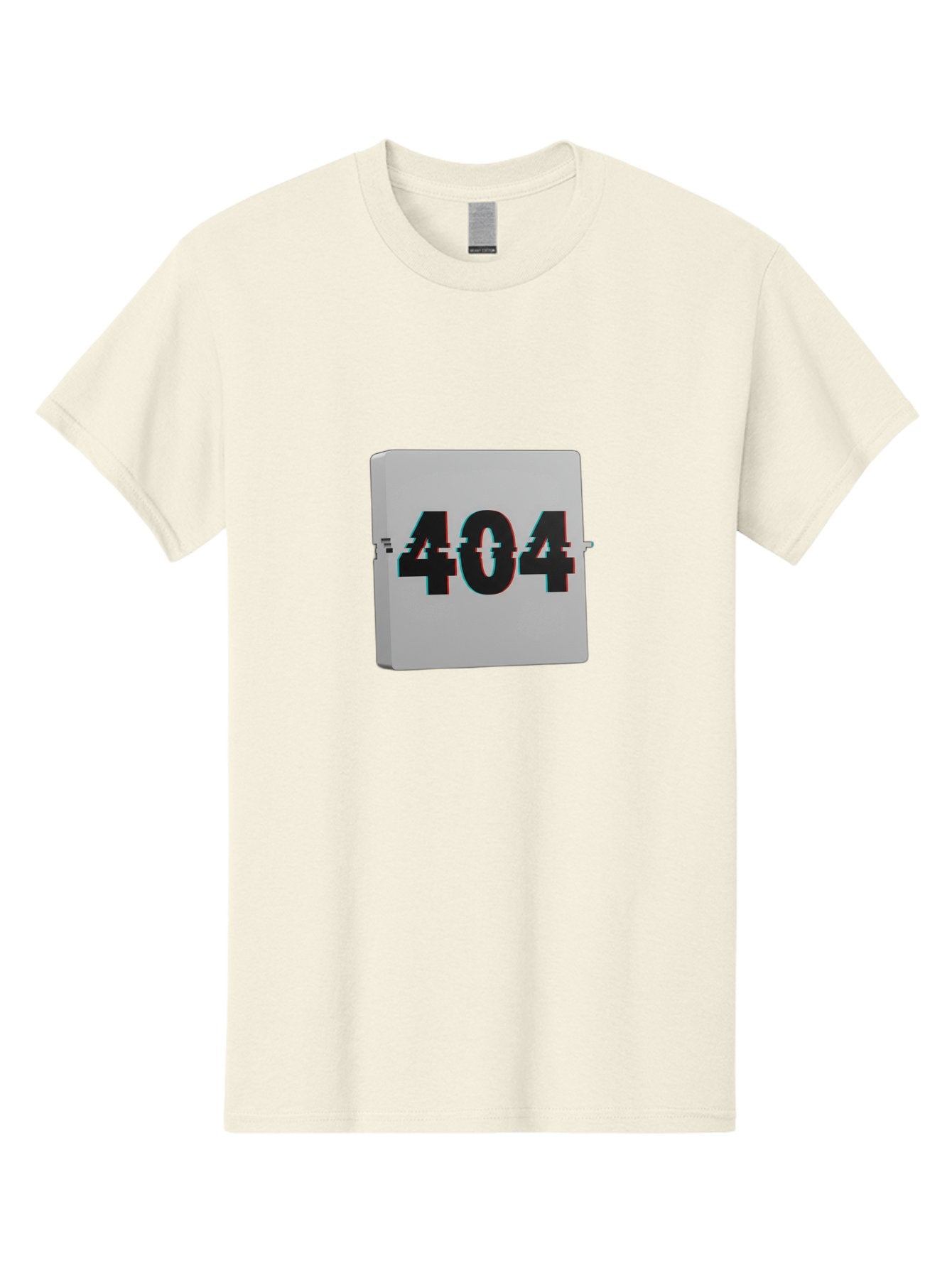 404-7 Men'S Graphic Tee, 100% Cotton, Comfortable Casual Summer Wear, Machine Washable, 404 Error, Page Not Found, Digital Glitch, Distorted Text, Error Message, Broken Link, Website Issue, Technical Problem, Online Error Baa064 15
