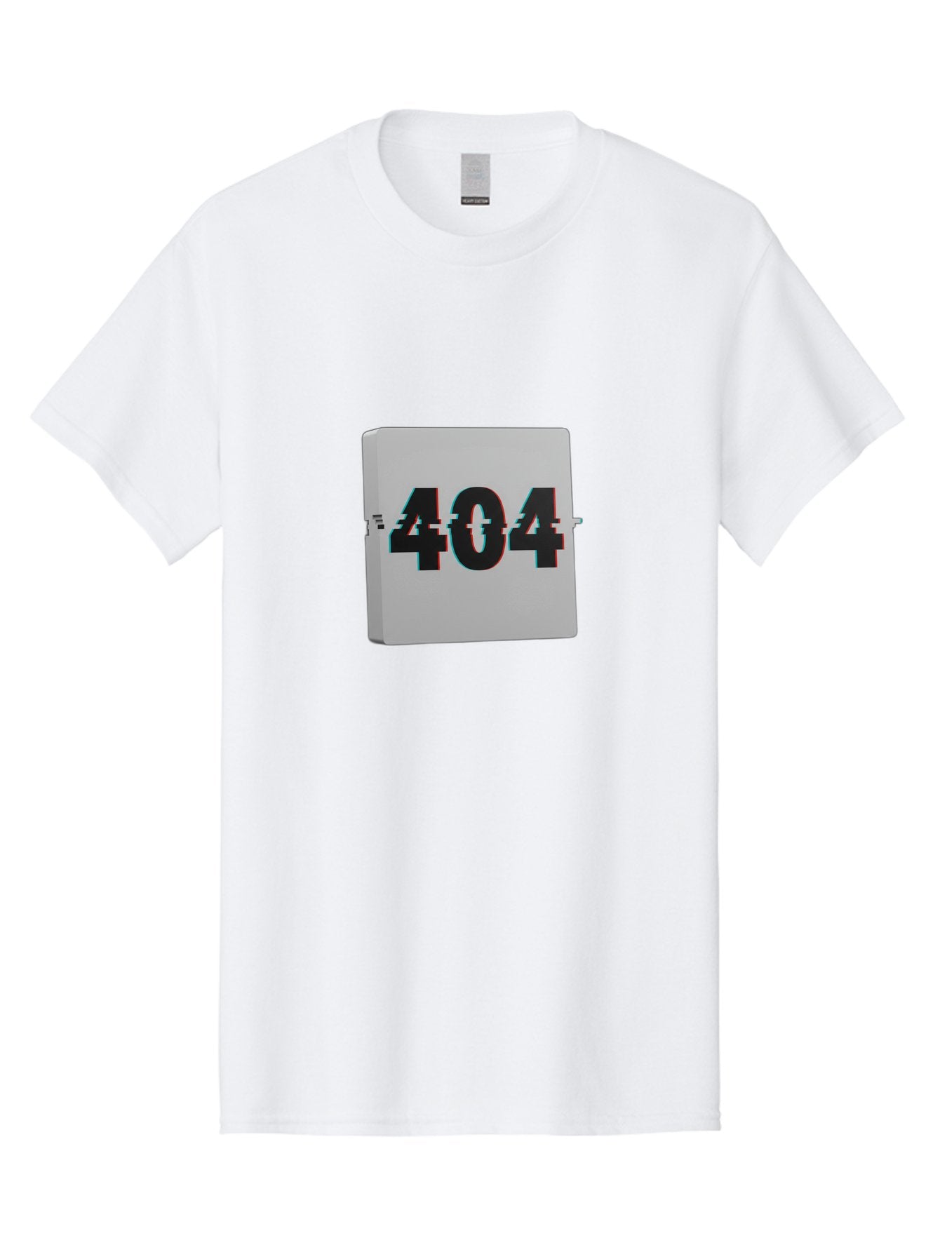 404-7 Men'S Graphic Tee, 100% Cotton, Comfortable Casual Summer Wear, Machine Washable, 404 Error, Page Not Found, Digital Glitch, Distorted Text, Error Message, Broken Link, Website Issue, Technical Problem, Online Error Baa064 14