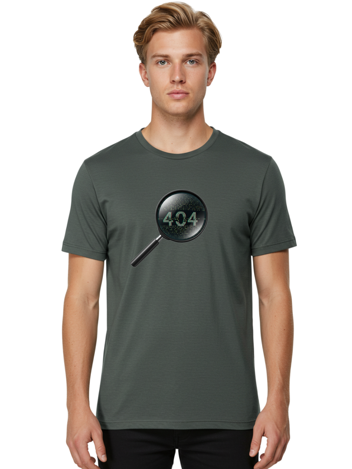 404-Error-1 Men'S Graphic Tee, 100% Cotton, Comfortable Casual Summer Wear, Machine Washable, 404 Error Message, Page Not Found, Broken Link, Web Development, Coding Issues, Debugging, Error Code, Website Maintenance, Online Troubleshooting, Baa073 4