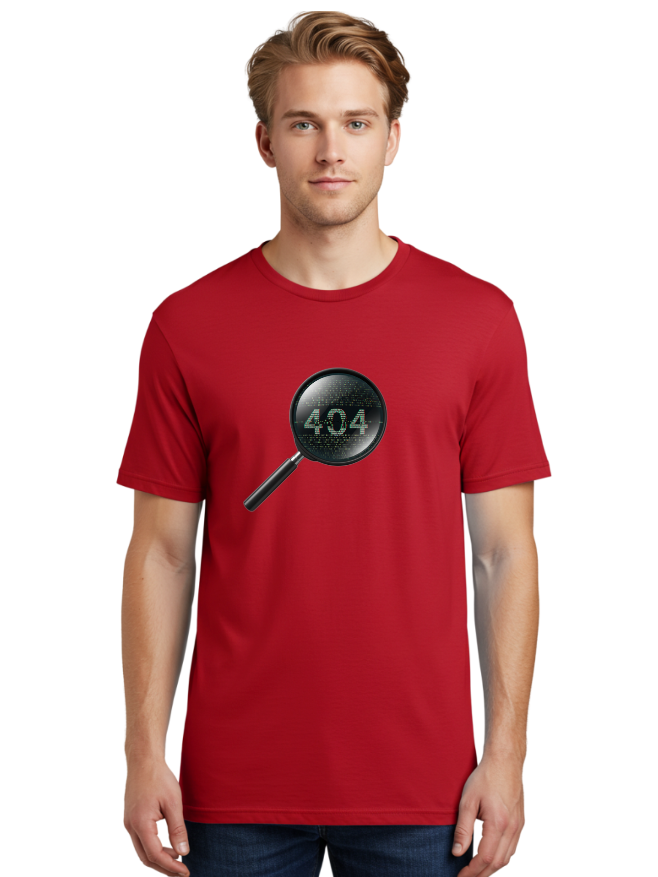 404-Error-1 Men'S Graphic Tee, 100% Cotton, Comfortable Casual Summer Wear, Machine Washable, 404 Error Message, Page Not Found, Broken Link, Web Development, Coding Issues, Debugging, Error Code, Website Maintenance, Online Troubleshooting, Baa073 8