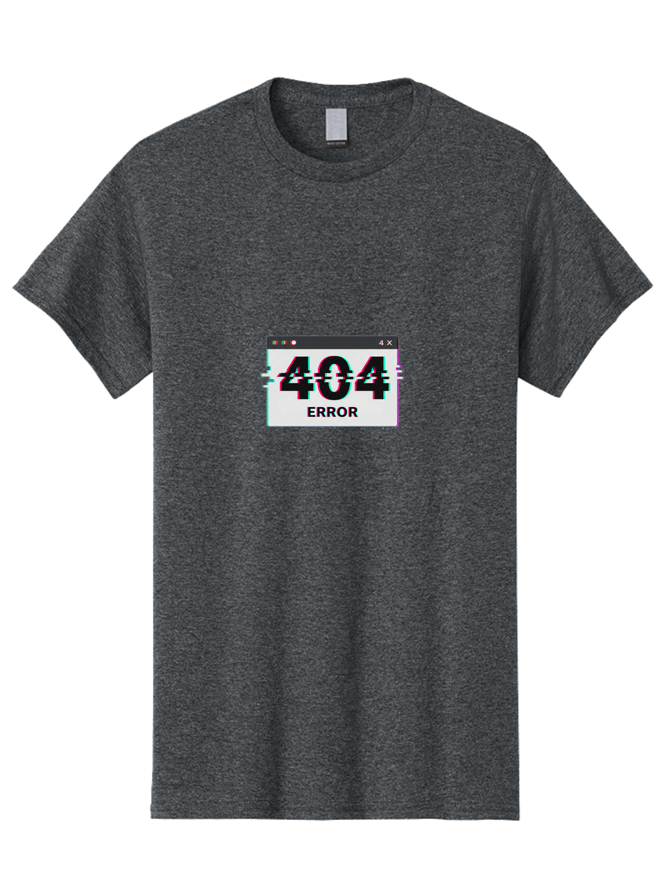 404-Error-2 Men'S Graphic Tee, 100% Cotton, Comfortable Casual Summer Wear, Machine Washable, 404 Error Page, Glitch Effect, Distorted Text, Broken Link, Webpage Not Found, Glitch Art, Error Message, Cyberpunk, Distorted Graphic, 404, Error Baa076 19