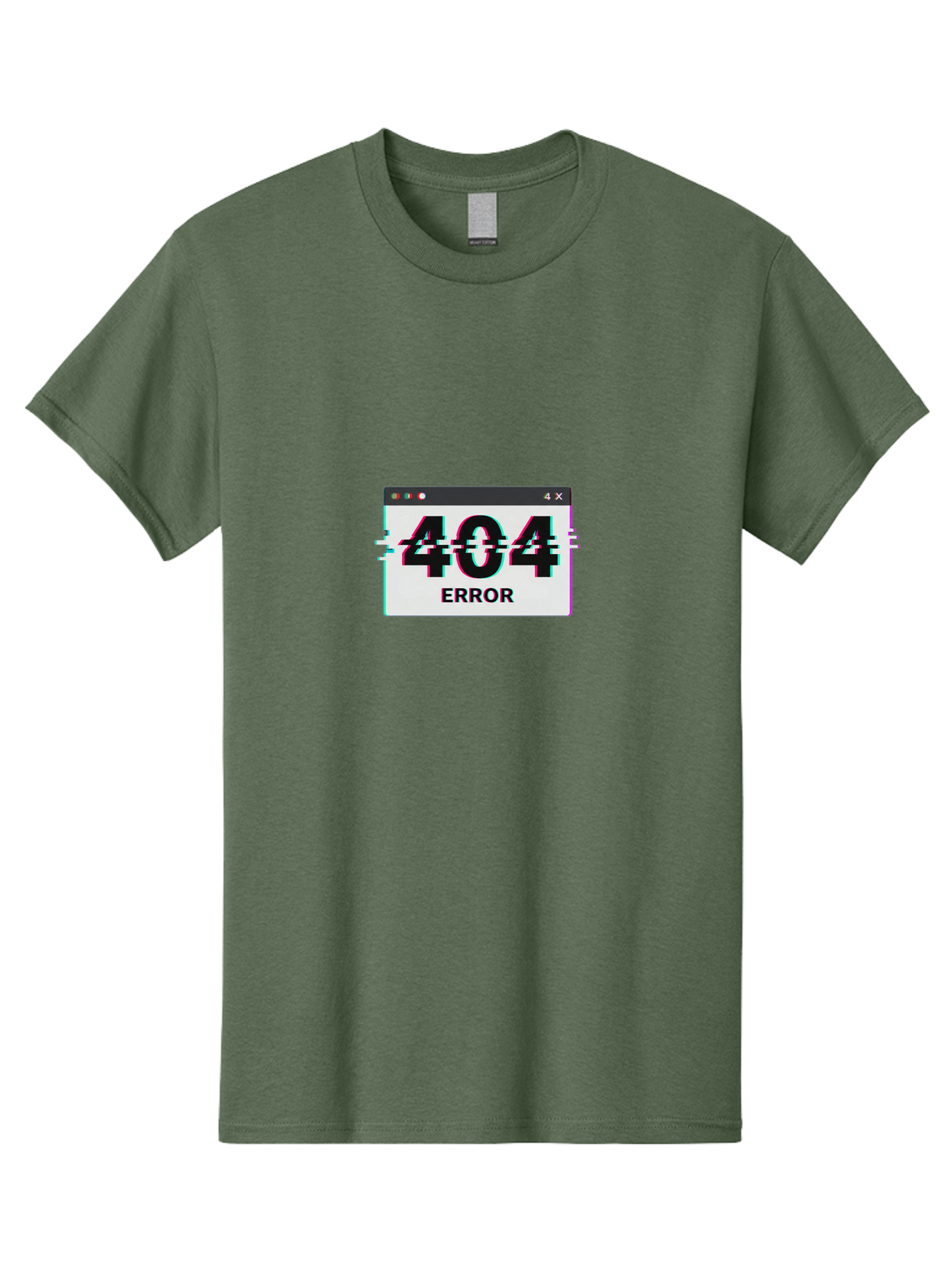 404-Error-2 Men'S Graphic Tee, 100% Cotton, Comfortable Casual Summer Wear, Machine Washable, 404 Error Page, Glitch Effect, Distorted Text, Broken Link, Webpage Not Found, Glitch Art, Error Message, Cyberpunk, Distorted Graphic, 404, Error Baa076