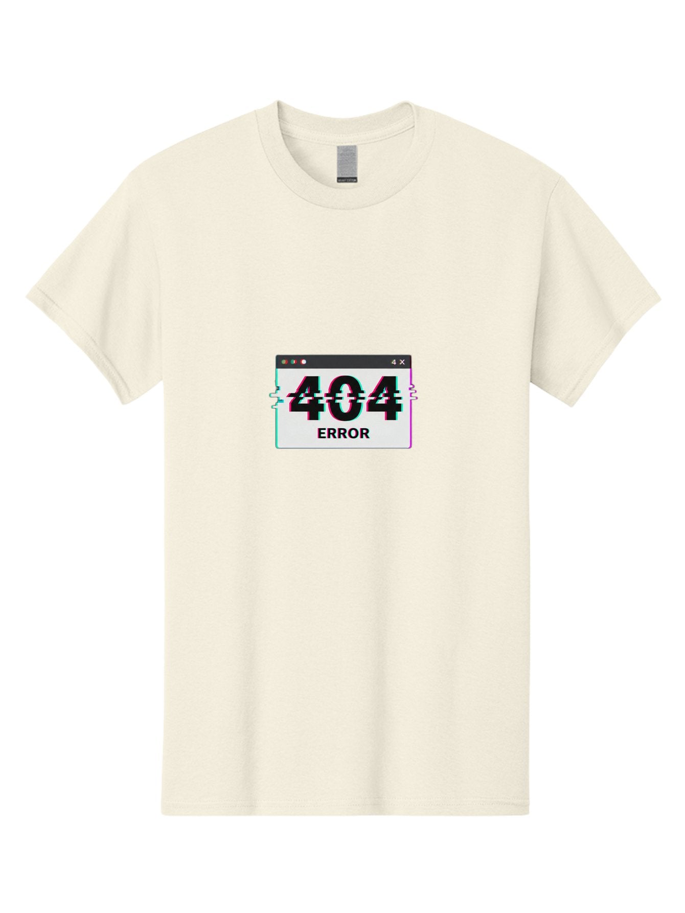 404-Error-2 Men'S Graphic Tee, 100% Cotton, Comfortable Casual Summer Wear, Machine Washable, 404 Error Page, Glitch Effect, Distorted Text, Broken Link, Webpage Not Found, Glitch Art, Error Message, Cyberpunk, Distorted Graphic, 404, Error Baa076 11