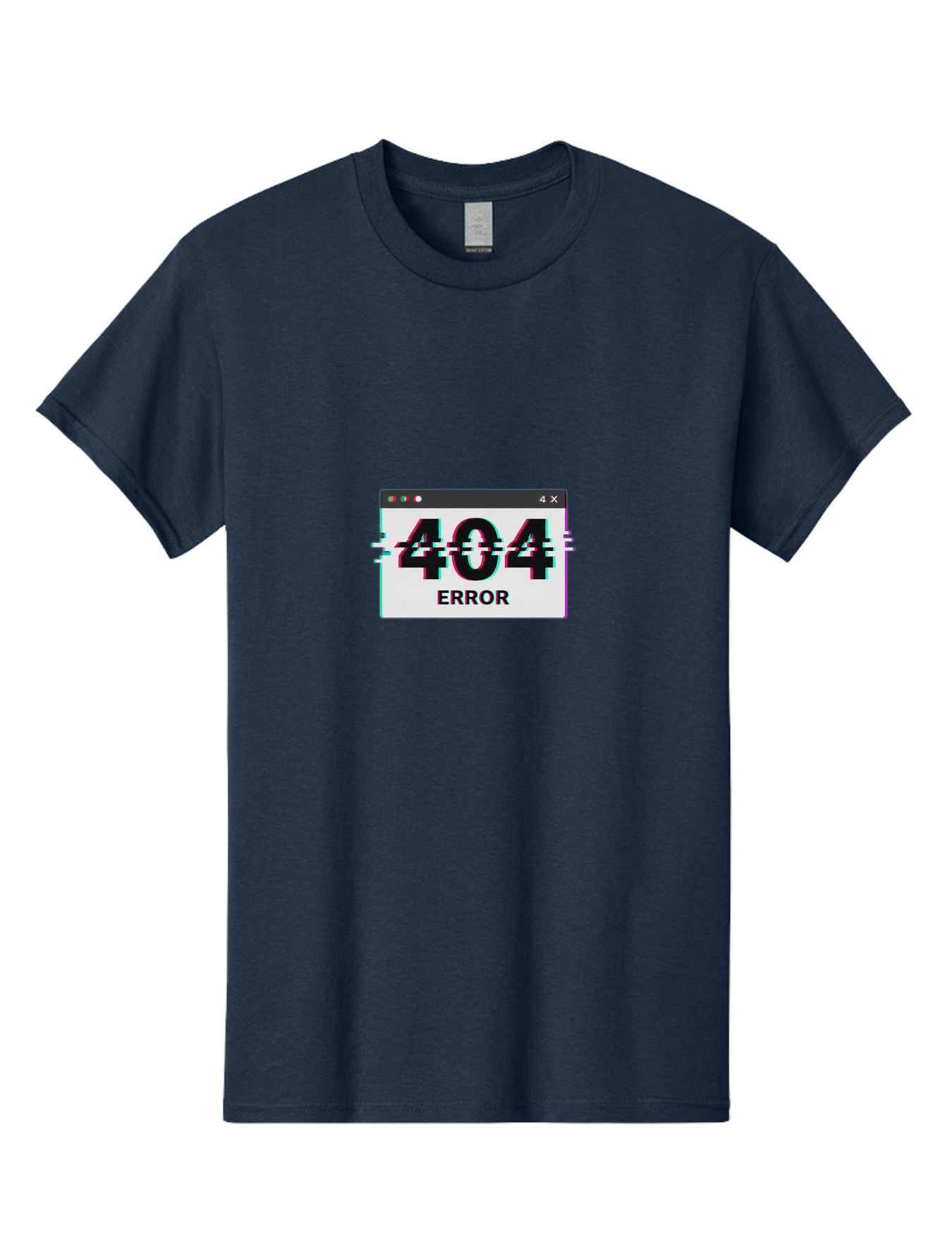 404-Error-2 Men'S Graphic Tee, 100% Cotton, Comfortable Casual Summer Wear, Machine Washable, 404 Error Page, Glitch Effect, Distorted Text, Broken Link, Webpage Not Found, Glitch Art, Error Message, Cyberpunk, Distorted Graphic, 404, Error Baa076 17