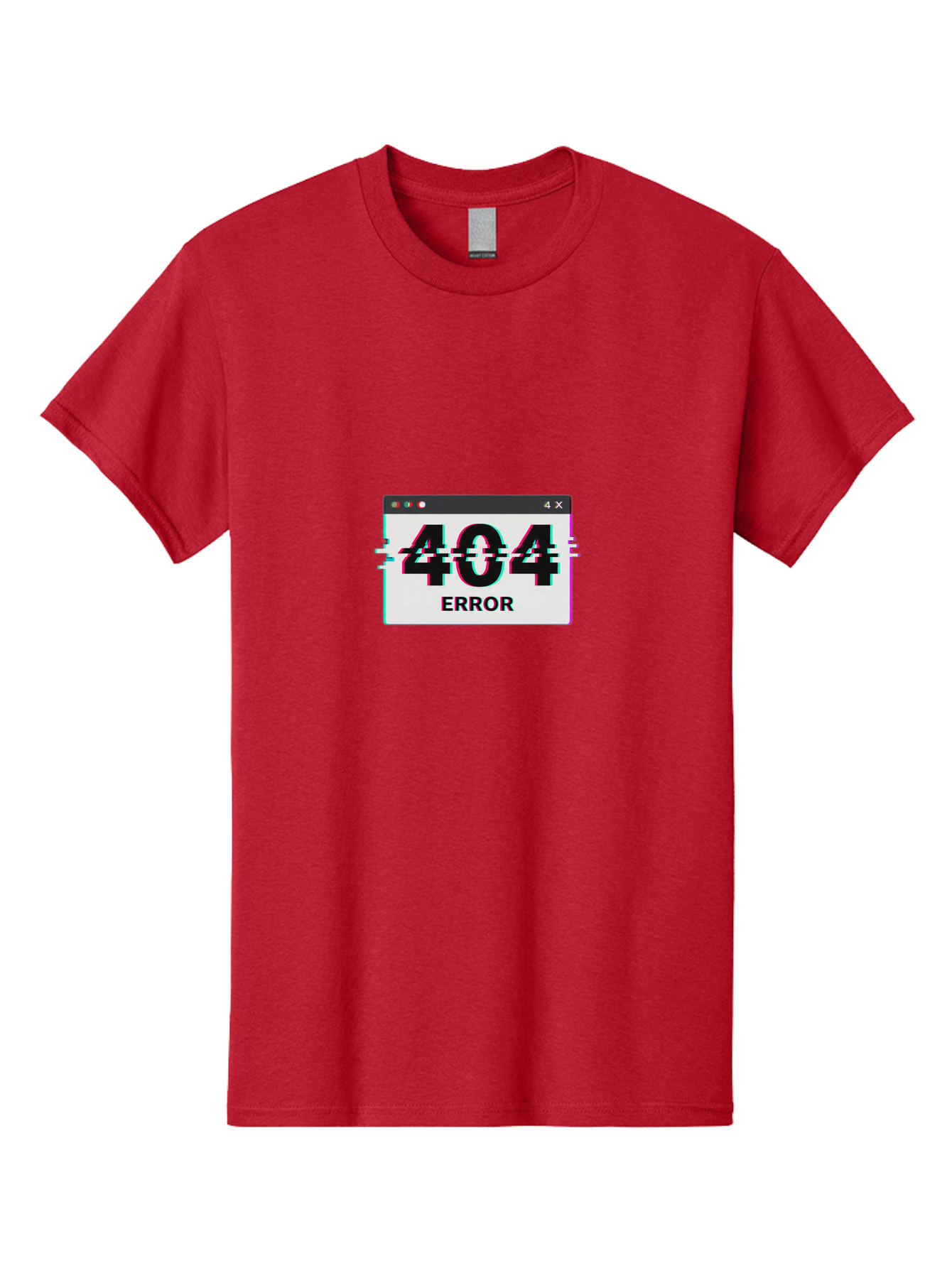 404-Error-2 Men'S Graphic Tee, 100% Cotton, Comfortable Casual Summer Wear, Machine Washable, 404 Error Page, Glitch Effect, Distorted Text, Broken Link, Webpage Not Found, Glitch Art, Error Message, Cyberpunk, Distorted Graphic, 404, Error Baa076 27