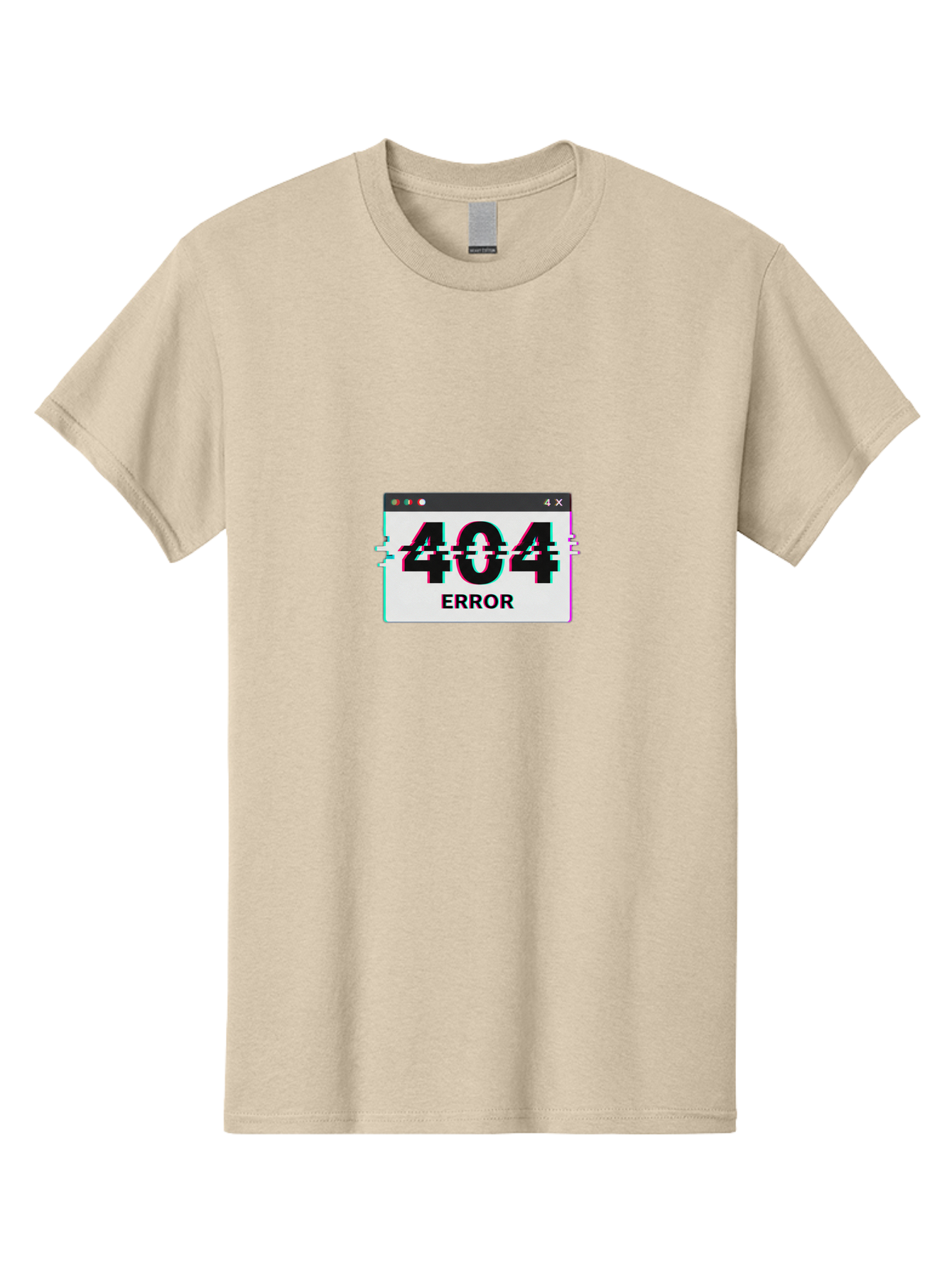 404-Error-2 Men'S Graphic Tee, 100% Cotton, Comfortable Casual Summer Wear, Machine Washable, 404 Error Page, Glitch Effect, Distorted Text, Broken Link, Webpage Not Found, Glitch Art, Error Message, Cyberpunk, Distorted Graphic, 404, Error Baa076 13