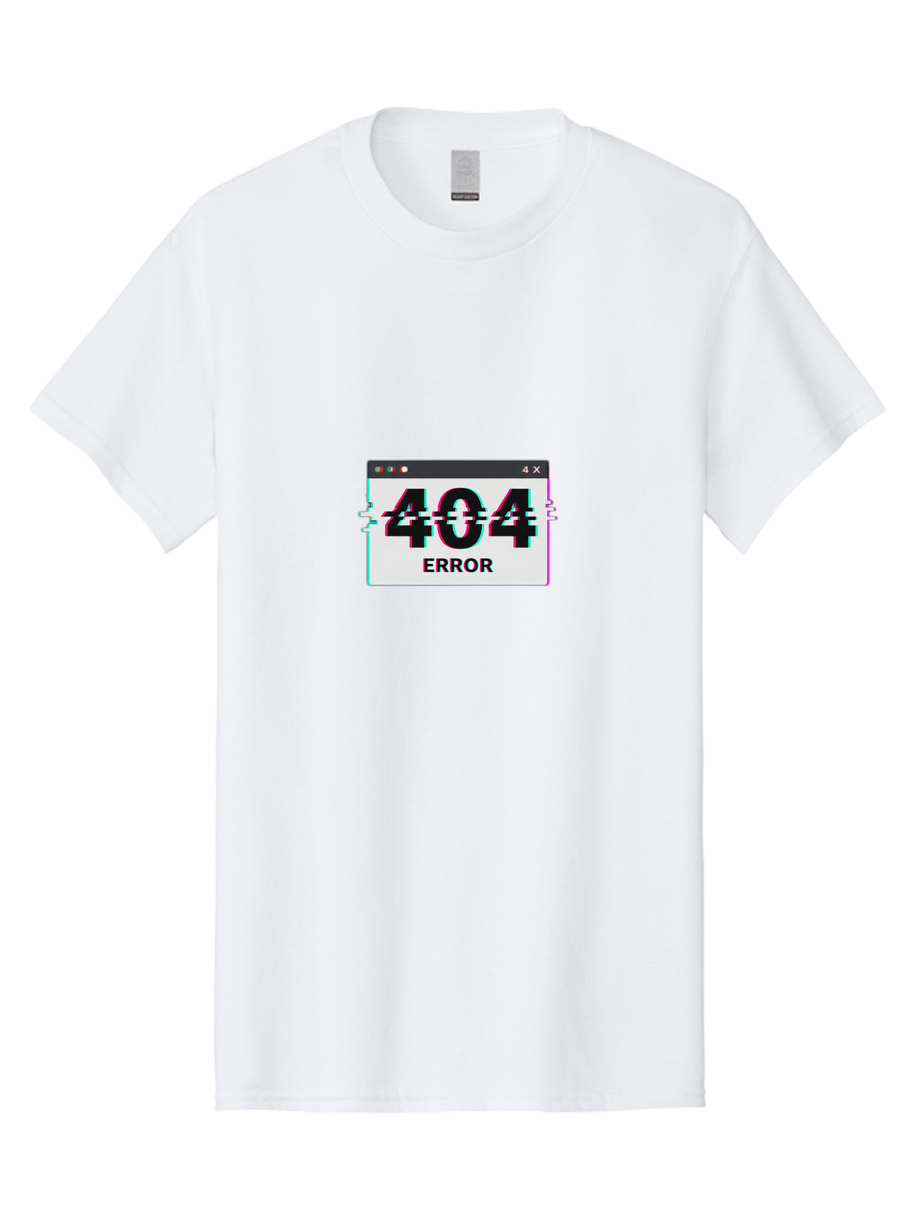 404-Error-2 Men'S Graphic Tee, 100% Cotton, Comfortable Casual Summer Wear, Machine Washable, 404 Error Page, Glitch Effect, Distorted Text, Broken Link, Webpage Not Found, Glitch Art, Error Message, Cyberpunk, Distorted Graphic, 404, Error Baa076 29