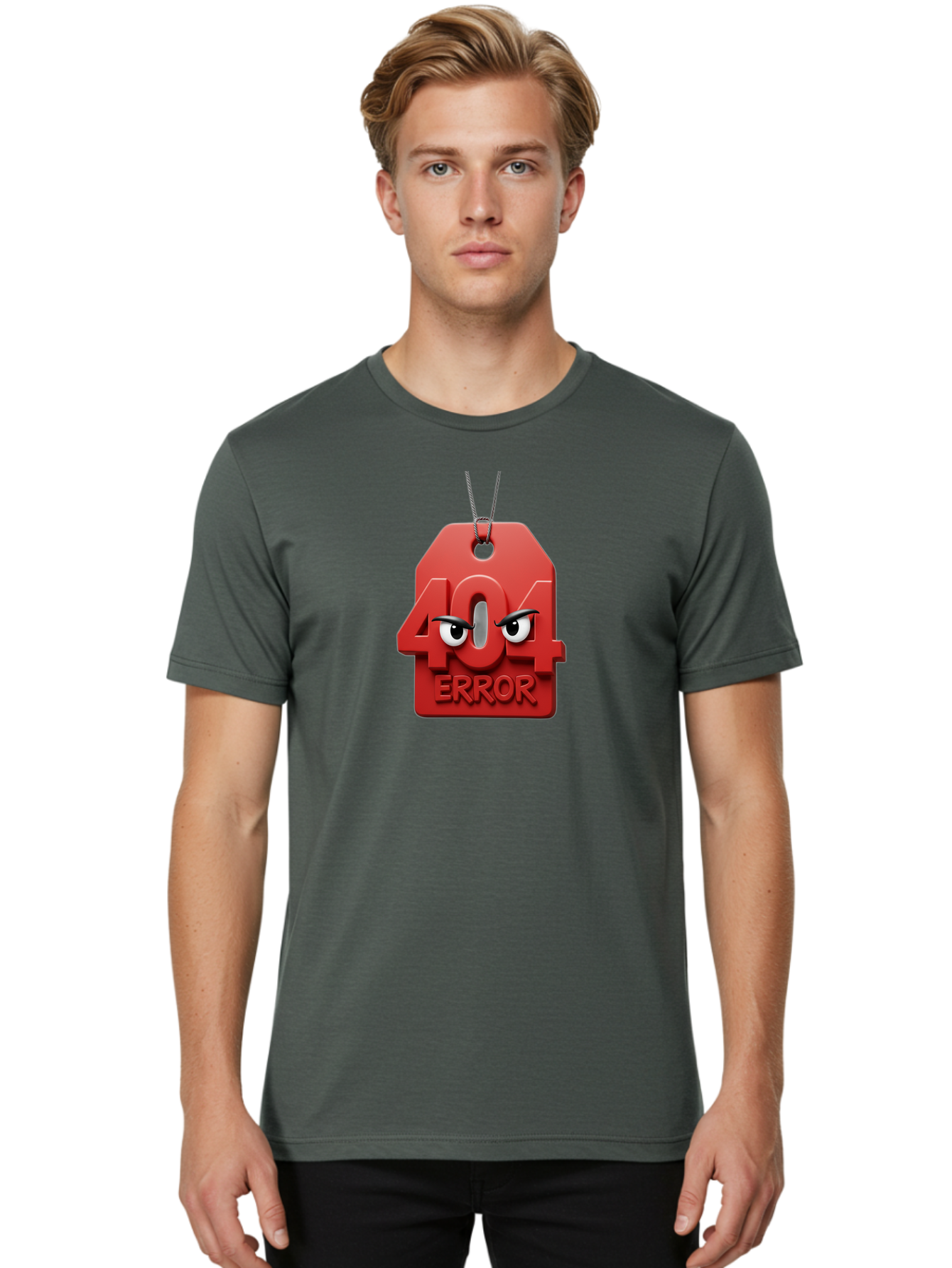 404-Error-6 Men'S Graphic Tee, 100% Cotton, Comfortable Casual Summer Wear, Machine Washable, 404 Error Page, Page Not Found, Error Message, Website Glitch, Web Development Issue, Technical Problem, 404 Error Baa080 24