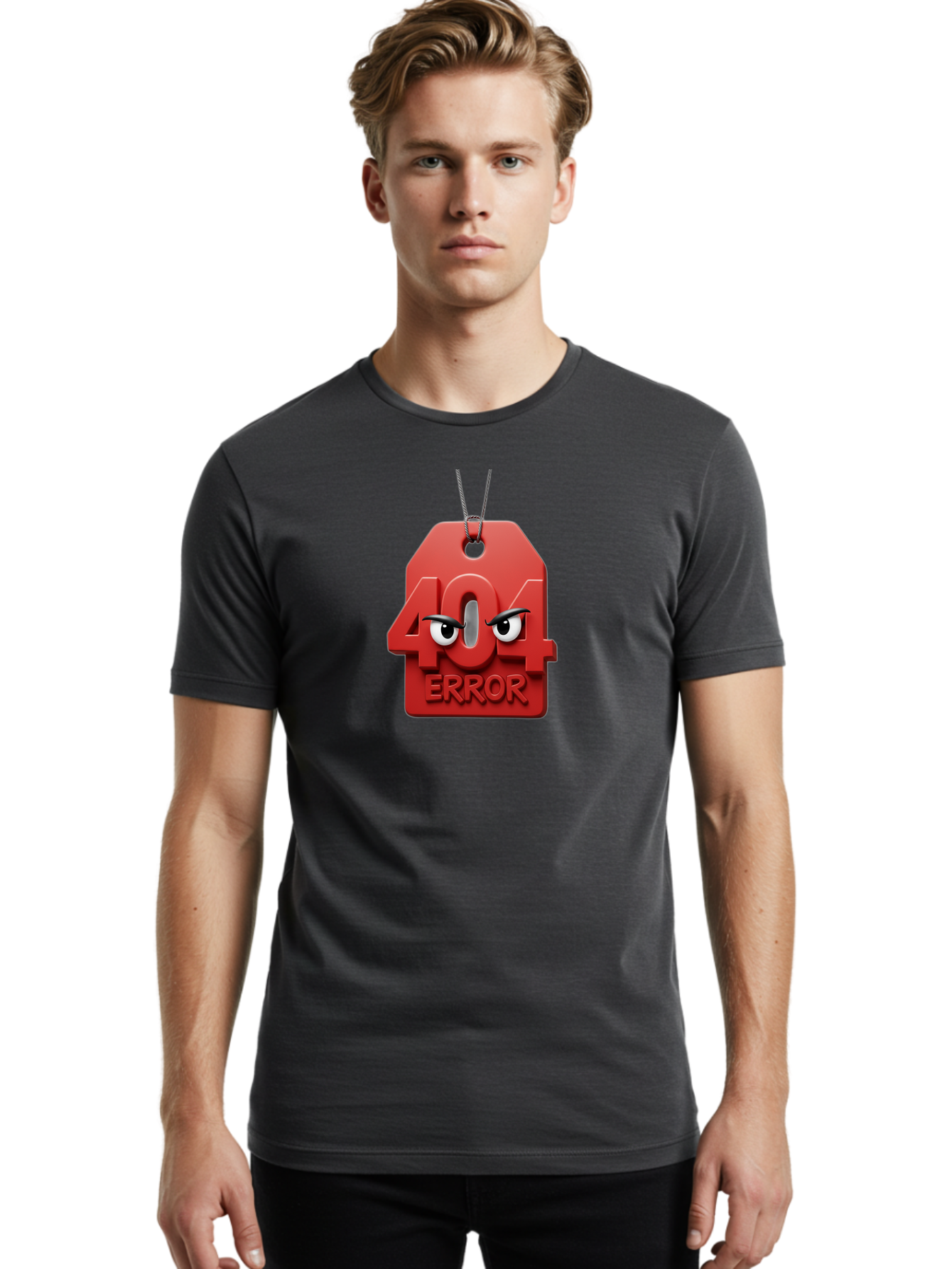 404-Error-6 Men'S Graphic Tee, 100% Cotton, Comfortable Casual Summer Wear, Machine Washable, 404 Error Page, Page Not Found, Error Message, Website Glitch, Web Development Issue, Technical Problem, 404 Error Baa080 12
