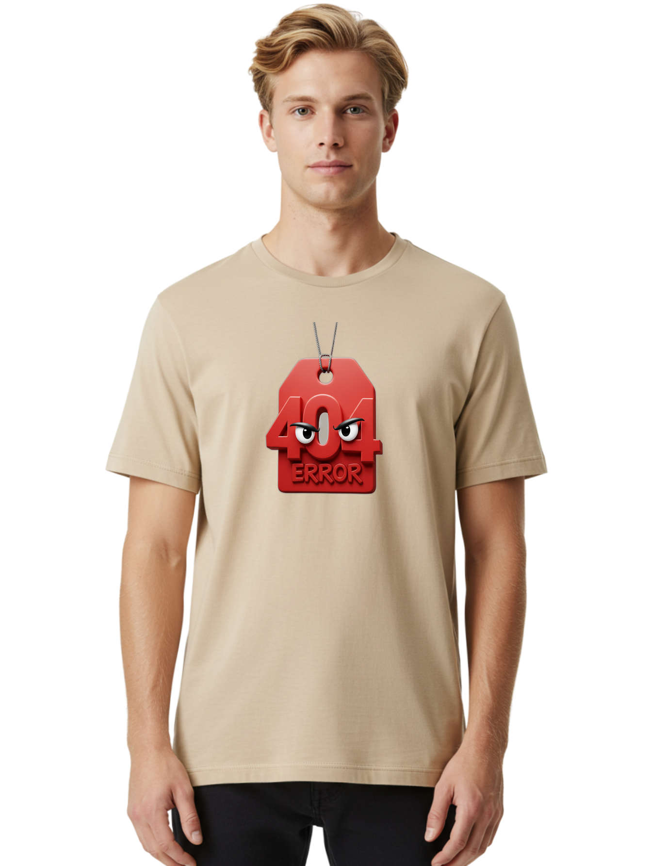 404-Error-6 Men'S Graphic Tee, 100% Cotton, Comfortable Casual Summer Wear, Machine Washable, 404 Error Page, Page Not Found, Error Message, Website Glitch, Web Development Issue, Technical Problem, 404 Error Baa080 16