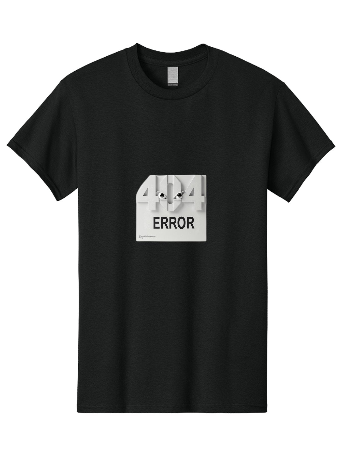 404-Error-8 Men'S Graphic Tee, 100% Cotton, Comfortable Casual Summer Wear, Machine Washable, 404 Error, Page Not Found, Broken Link, Website Error Message, Page Not Available, Error Code 404, Website Maintenance Baa082 9