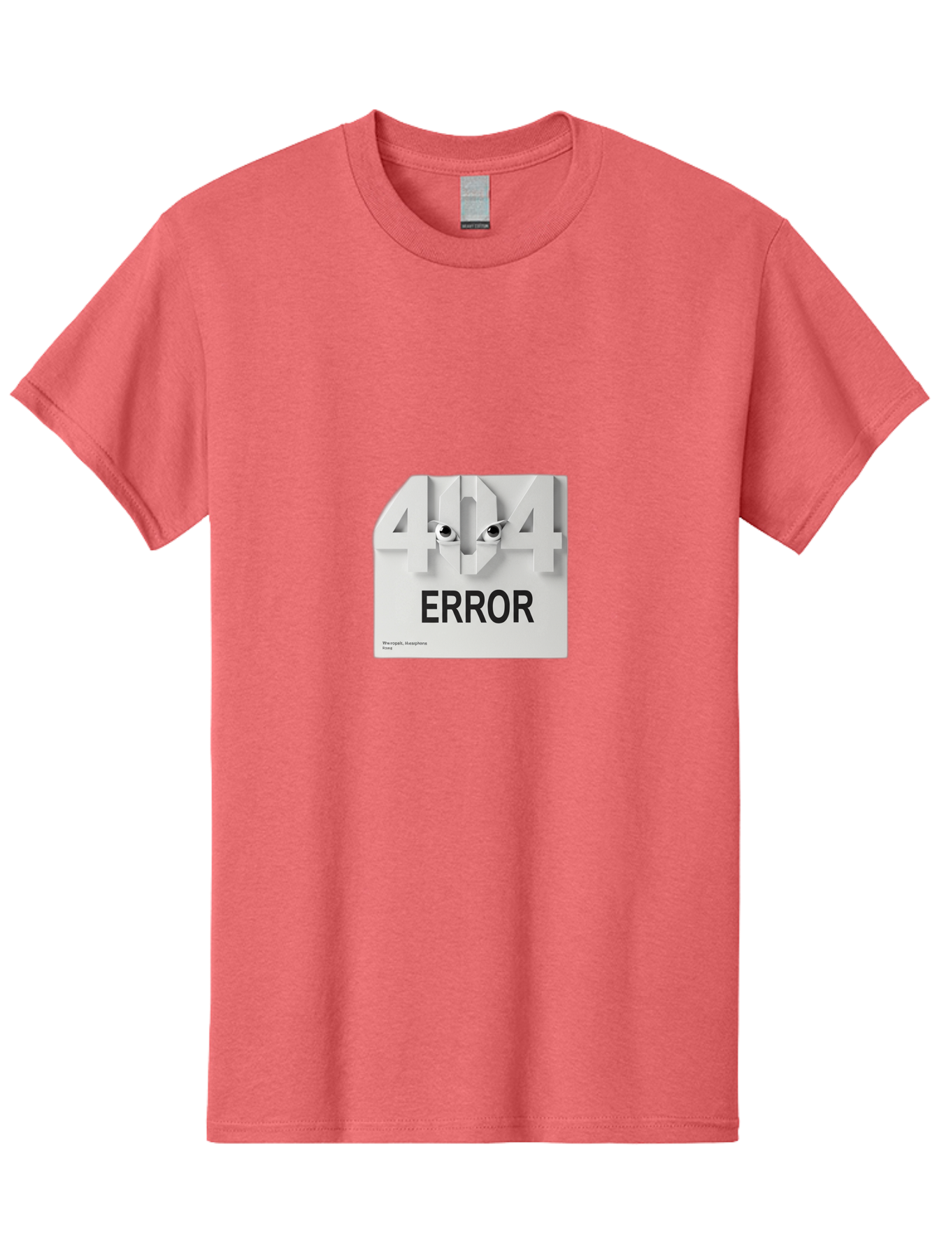 404-Error-8 Men'S Graphic Tee, 100% Cotton, Comfortable Casual Summer Wear, Machine Washable, 404 Error, Page Not Found, Broken Link, Website Error Message, Page Not Available, Error Code 404, Website Maintenance Baa082