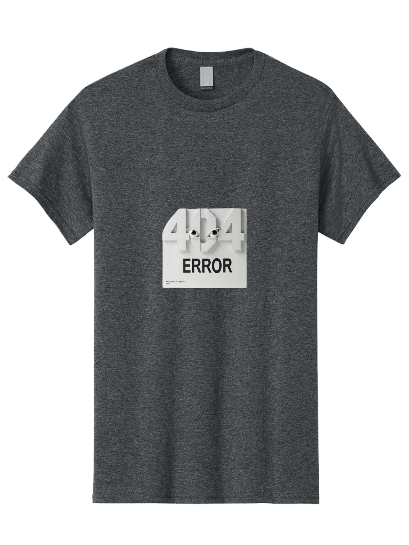 404-Error-8 Men'S Graphic Tee, 100% Cotton, Comfortable Casual Summer Wear, Machine Washable, 404 Error, Page Not Found, Broken Link, Website Error Message, Page Not Available, Error Code 404, Website Maintenance Baa082