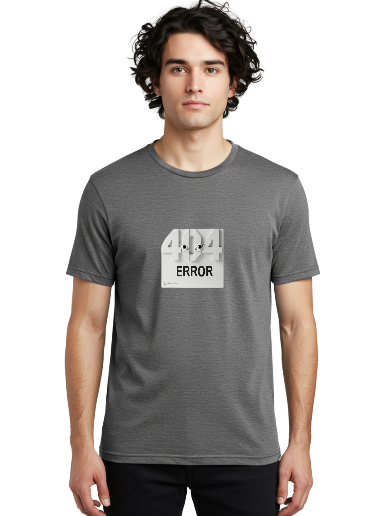 404-Error-8 Men'S Graphic Tee, 100% Cotton, Comfortable Casual Summer Wear, Machine Washable, 404 Error, Page Not Found, Broken Link, Website Error Message, Page Not Available, Error Code 404, Website Maintenance Baa082 30