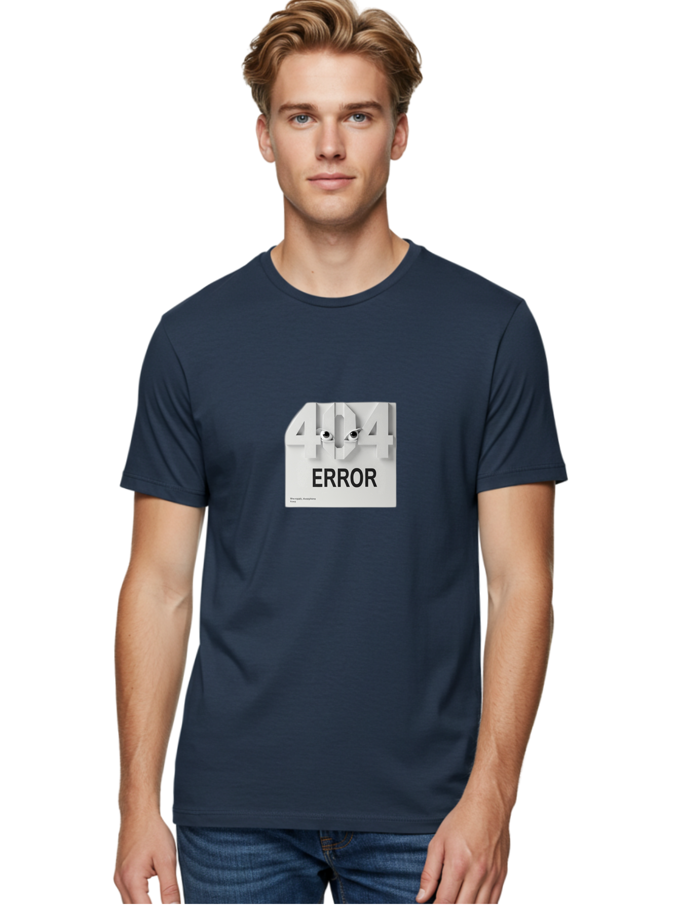 404-Error-8 Men'S Graphic Tee, 100% Cotton, Comfortable Casual Summer Wear, Machine Washable, 404 Error, Page Not Found, Broken Link, Website Error Message, Page Not Available, Error Code 404, Website Maintenance Baa082 28
