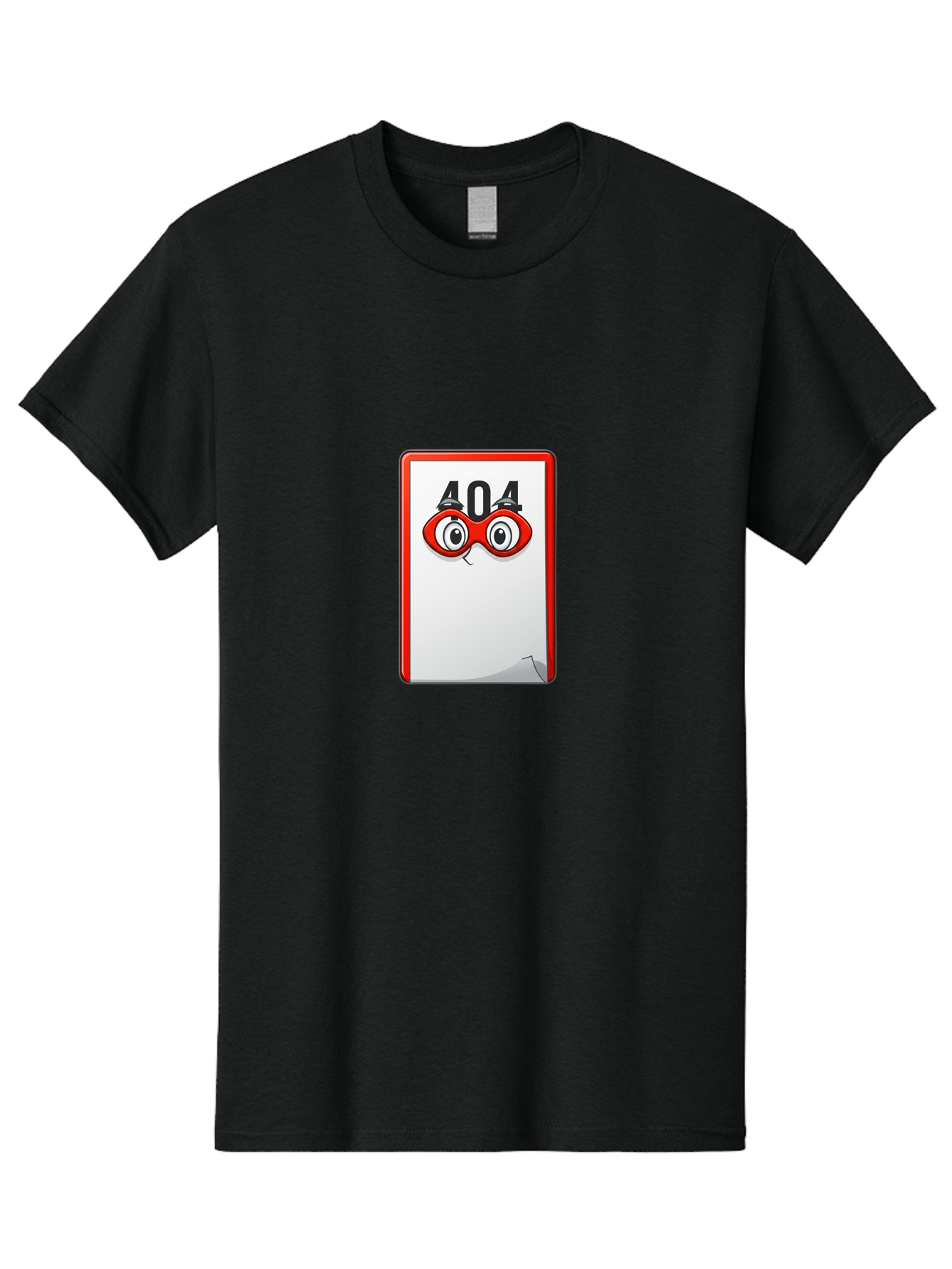 404-Error-Page-1 Men'S Graphic Tee, 100% Cotton, Comfortable Casual Summer Wear, Machine Washable, Error Page Not Found, 404 Error, Web Page Error, Page Not Found, Cartoon Illustration, Red Glasses, Website Error, Web Development Baa088 29