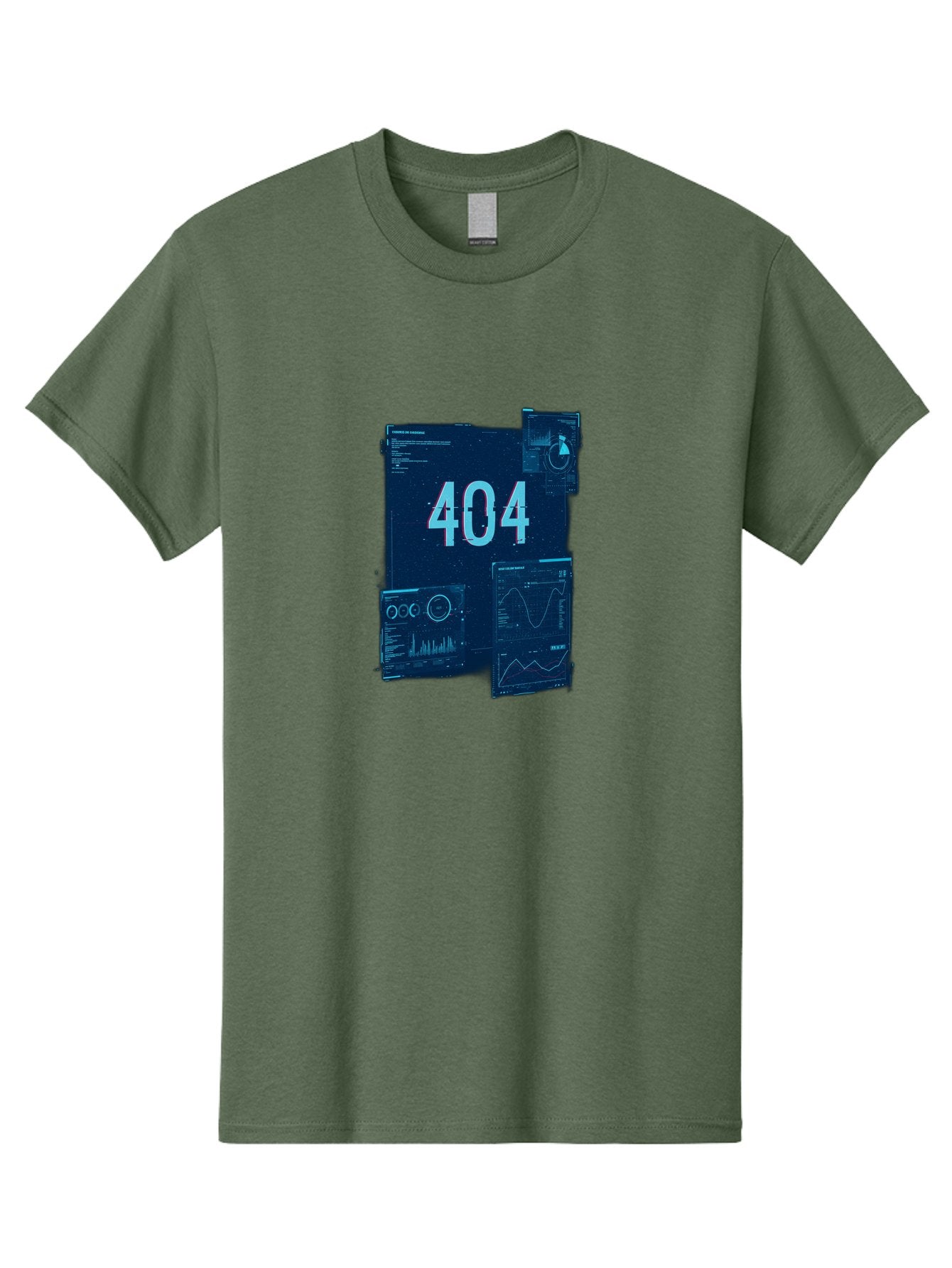 404-Error-Page Men'S Graphic Tee, 100% Cotton, Comfortable Casual Summer Wear, Machine Washable, 404 Error Page, Page Not Found, Digital Glitch, Cyberpunk Style, Futuristic Design, Error Message, Broken Link, Techno Aesthetic, Baa089 12