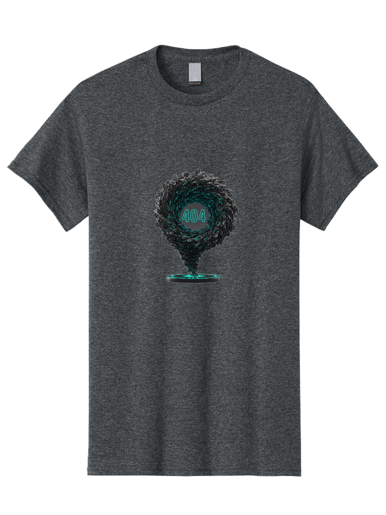 404-Error-Tornado Men'S Graphic Tee, 100% Cotton, Comfortable Casual Summer Wear, Machine Washable, Error Page, 404 Not Found, Web Design, Glitch Art, Digital Chaos, Abstract Vortex, Futuristic, Website Error Message, Page Not Found Baa092 29