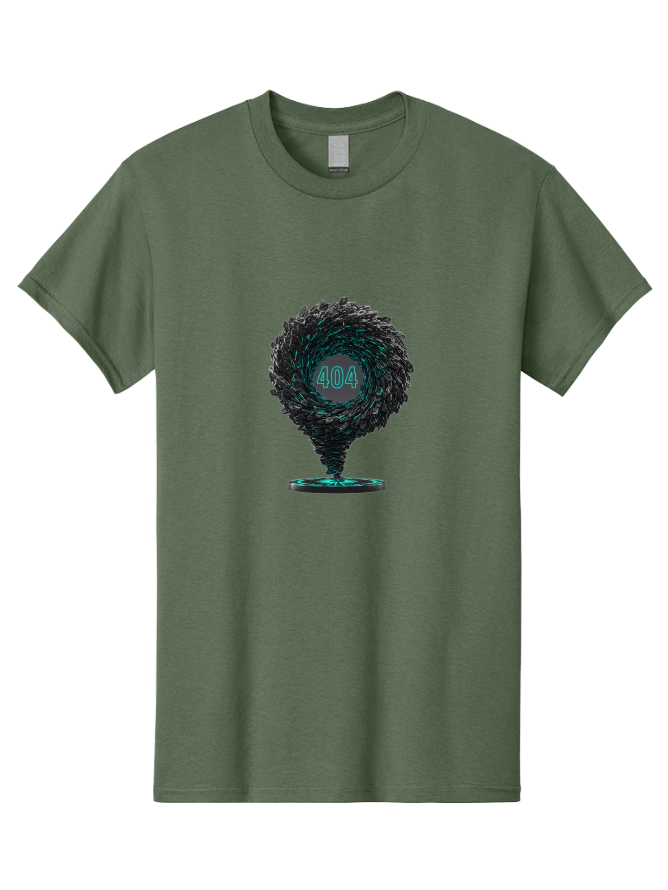 404-Error-Tornado Men'S Graphic Tee, 100% Cotton, Comfortable Casual Summer Wear, Machine Washable, Error Page, 404 Not Found, Web Design, Glitch Art, Digital Chaos, Abstract Vortex, Futuristic, Website Error Message, Page Not Found Baa092 19
