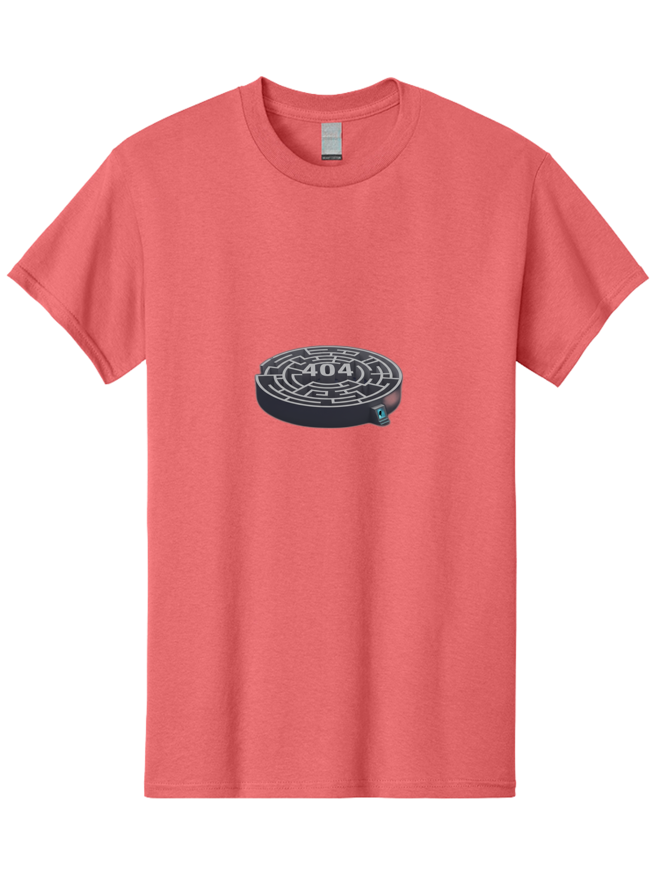 404-Maze Men'S Graphic Tee, 100% Cotton, Comfortable Casual Summer Wear, Machine Washable, Error Page, 404 Maze, Lost In Cyberspace, Digital Labyrinth, Website Error, Broken Link, Navigation Issue, Problem Solving, Online Glitch, Baa096 29