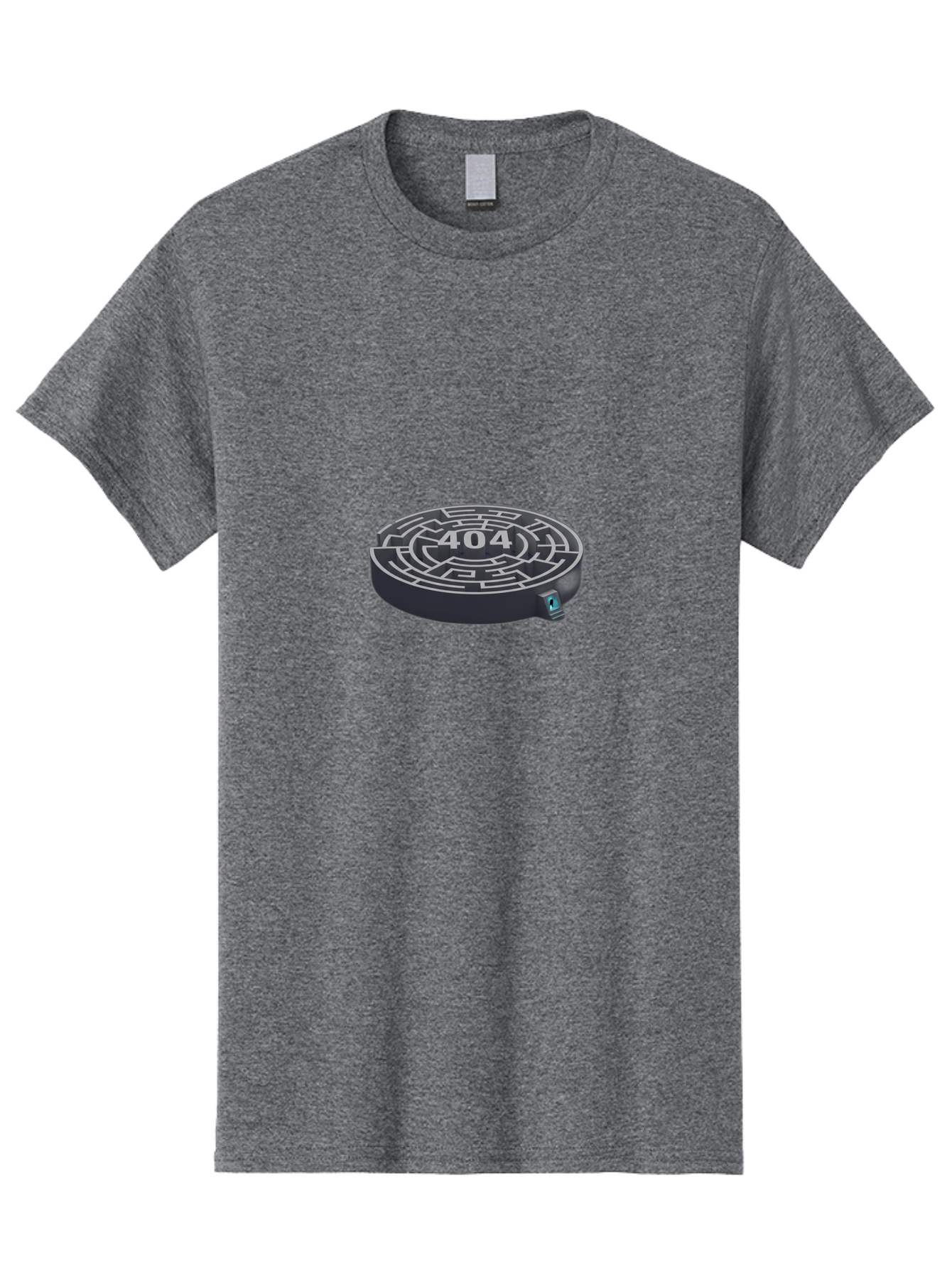 404-Maze Men'S Graphic Tee, 100% Cotton, Comfortable Casual Summer Wear, Machine Washable, Error Page, 404 Maze, Lost In Cyberspace, Digital Labyrinth, Website Error, Broken Link, Navigation Issue, Problem Solving, Online Glitch, Baa096 27