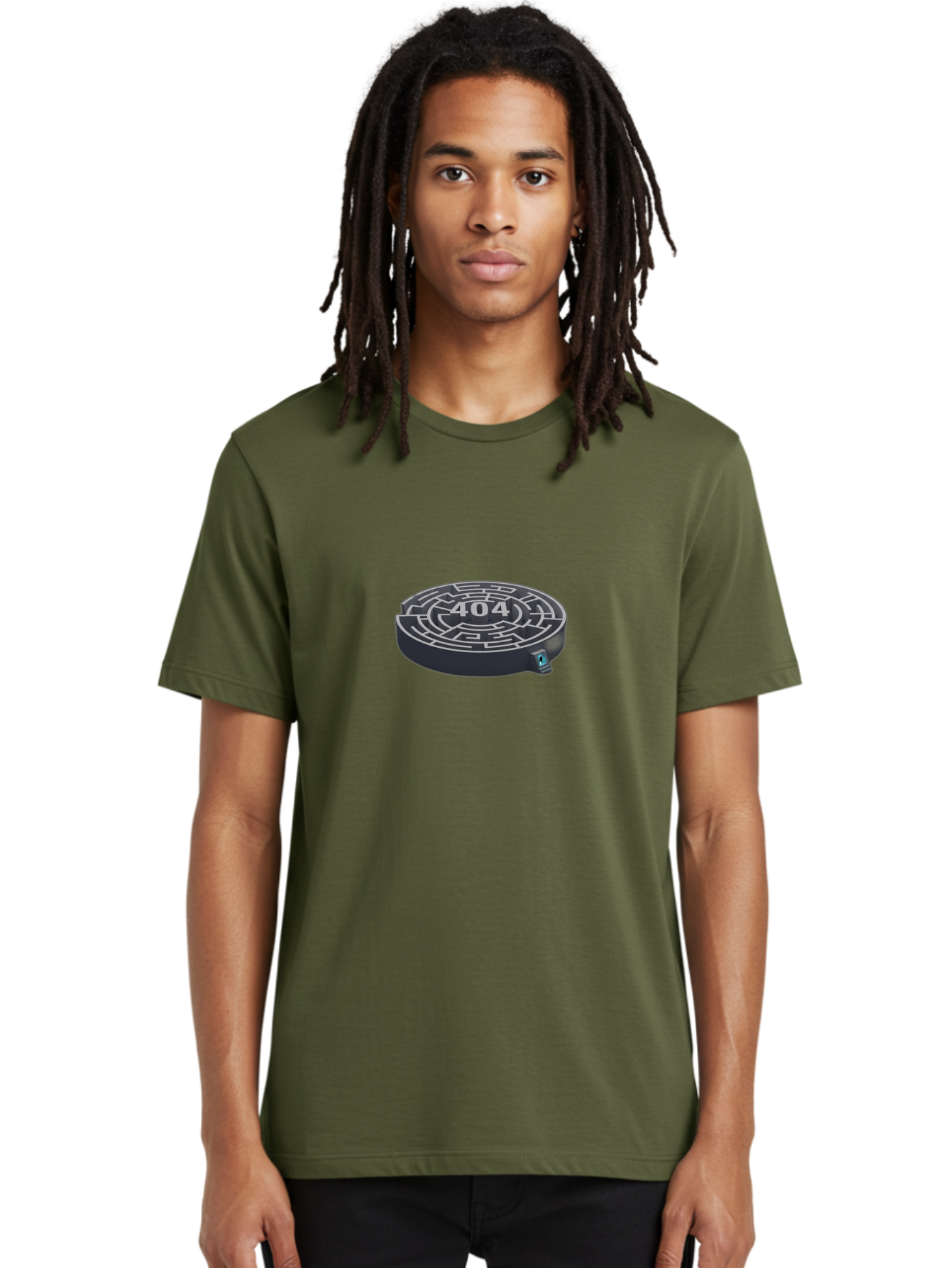 404-Maze Men'S Graphic Tee, 100% Cotton, Comfortable Casual Summer Wear, Machine Washable, Error Page, 404 Maze, Lost In Cyberspace, Digital Labyrinth, Website Error, Broken Link, Navigation Issue, Problem Solving, Online Glitch, Baa096 14