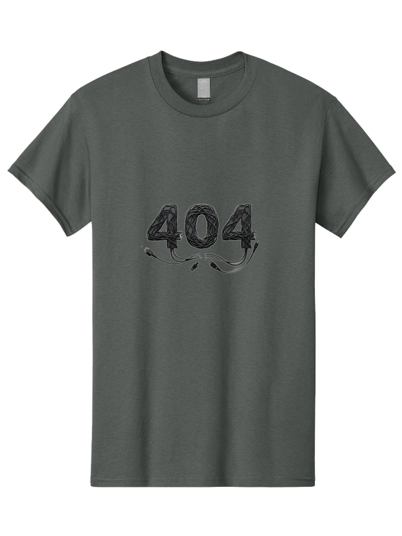404 Men'S Graphic Tee, 100% Cotton, Comfortable Casual Summer Wear, Machine Washable, 404 Error, Tangled Wires, Cable Mess, Connectivity Issue, Network Problem, Error Message, Digital Glitch, Technology Failure Baa113 27