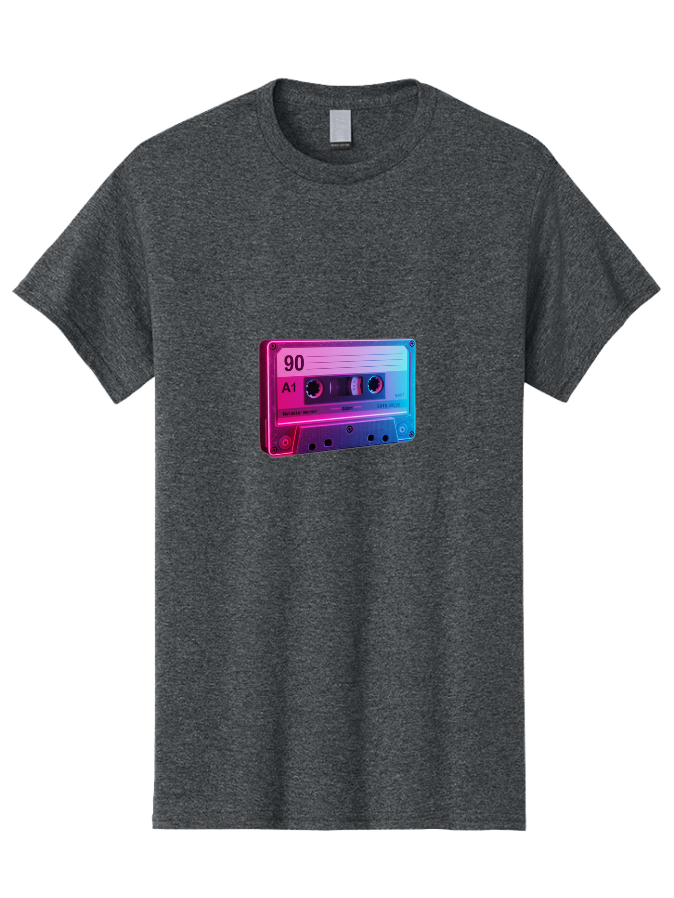 90-A1-Cassette-Tape Men'S Graphic Tee, 100% Cotton, Comfortable Casual Summer Wear, Machine Washable, Retro Cassette Tape, Vintage Music, Nostalgic Technology, 90S Music, A1 Mix Tape, Retro Aesthetics, Vinyl Revival, Music Nostalgia, Baa120 29