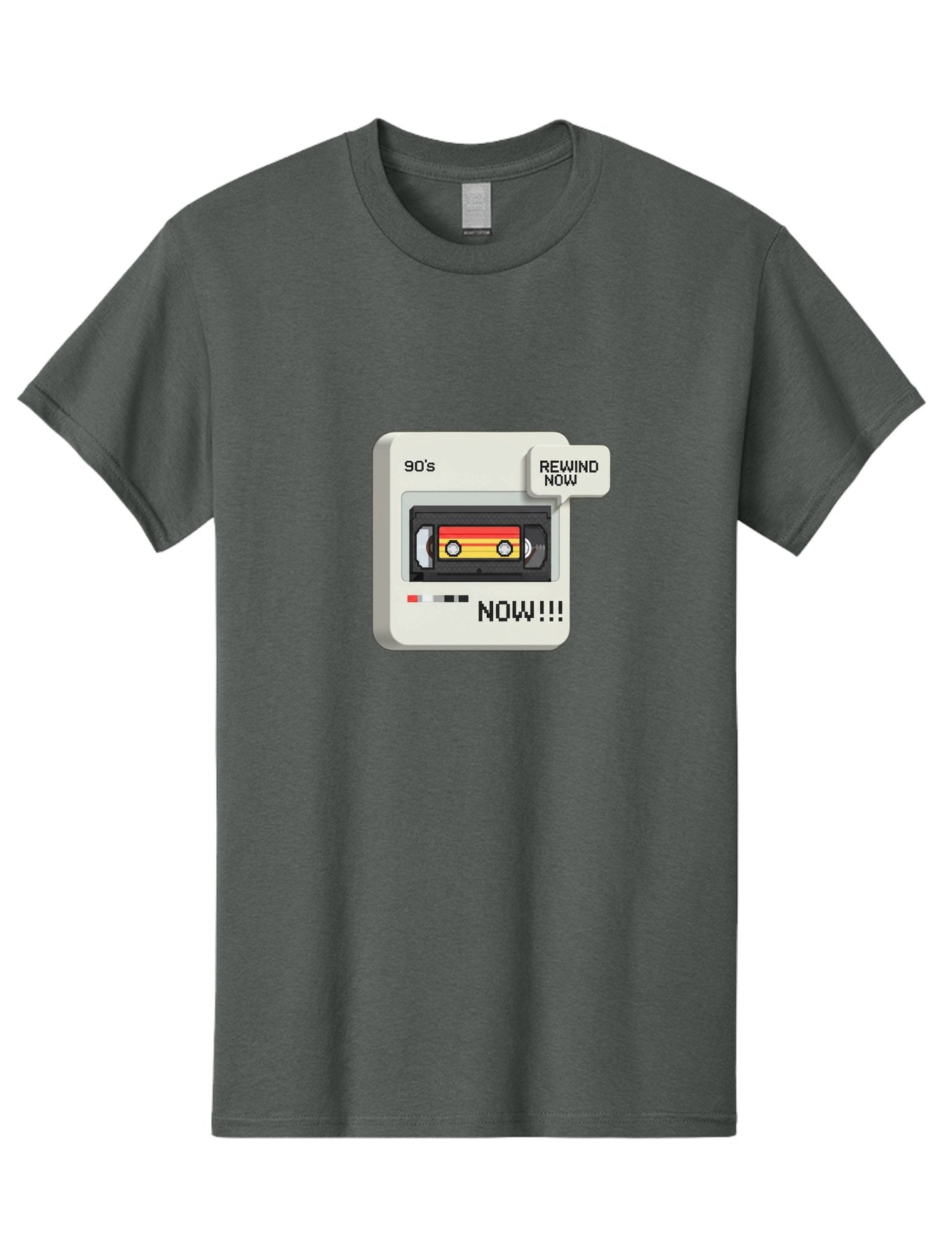 90-S-Rewind Men'S Graphic Tee, 100% Cotton, Comfortable Casual Summer Wear, Machine Washable, Retro Cassette Tape, 90'S Nostalgia, Rewind Now, Vintage Music, Nostalgic Vibes, Retro Technology, Old School Audio, Cassette Player Baa121 14