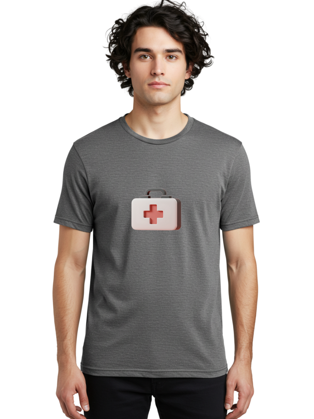 Aid-Kit-2 Men'S Graphic Tee, 100% Cotton, Comfortable Casual Summer Wear, Machine Washable, First Aid Kit, Medical Cross, Health Care, Emergency Response, Medical Symbol, Red Cross Baa125 10
