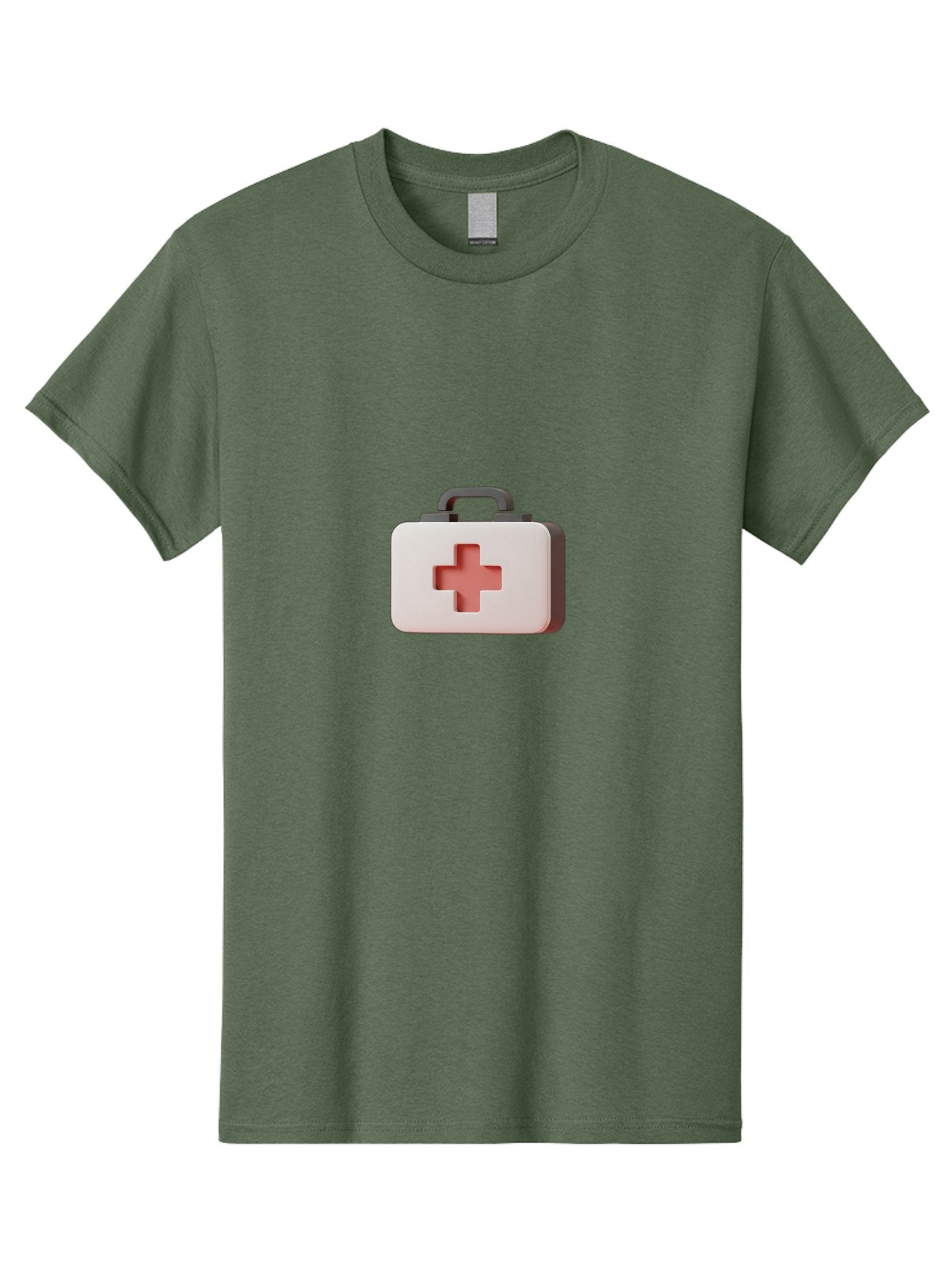 Aid-Kit-2 Men'S Graphic Tee, 100% Cotton, Comfortable Casual Summer Wear, Machine Washable, First Aid Kit, Medical Cross, Health Care, Emergency Response, Medical Symbol, Red Cross Baa125 7