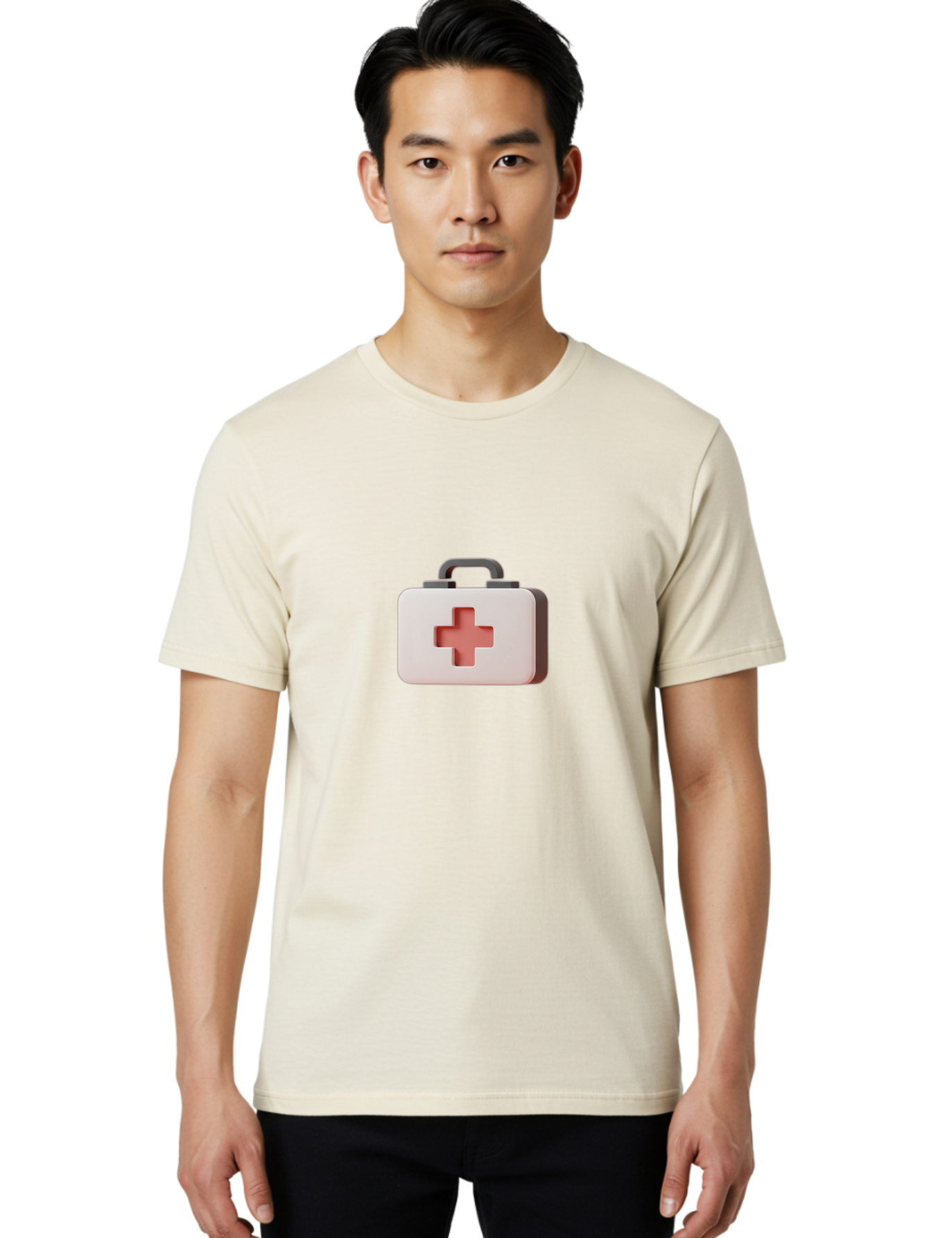 Aid-Kit-2 Men'S Graphic Tee, 100% Cotton, Comfortable Casual Summer Wear, Machine Washable, First Aid Kit, Medical Cross, Health Care, Emergency Response, Medical Symbol, Red Cross Baa125 8