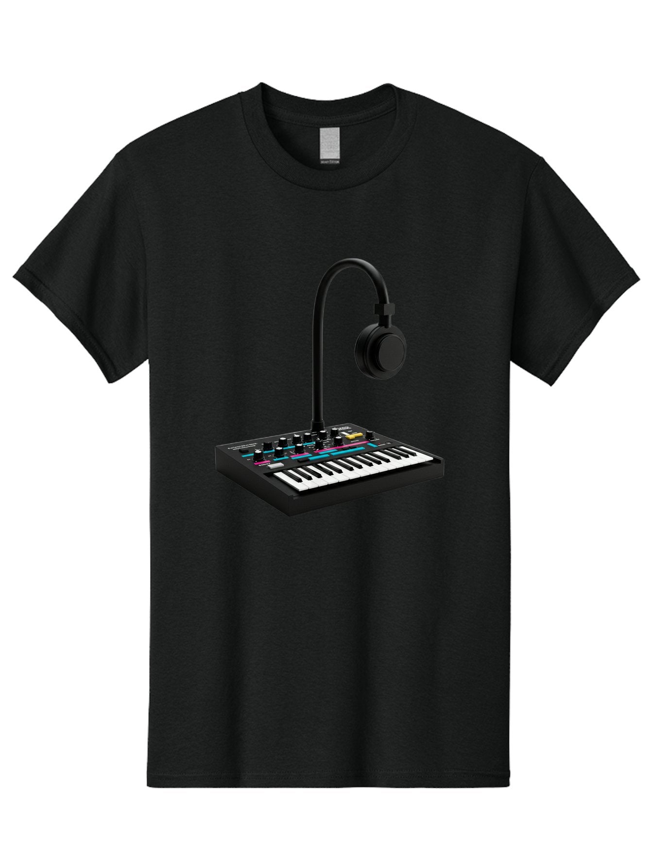 Arturia-Minilab-Mkii Men'S Graphic Tee, 100% Cotton, Comfortable Casual Summer Wear, Machine Washable, Korg Minilogue Synthesizer, Electronic Music Production, Sound Design, Music Creation, Audio Equipment, Midi Controller, Music Gear, Baa140 13