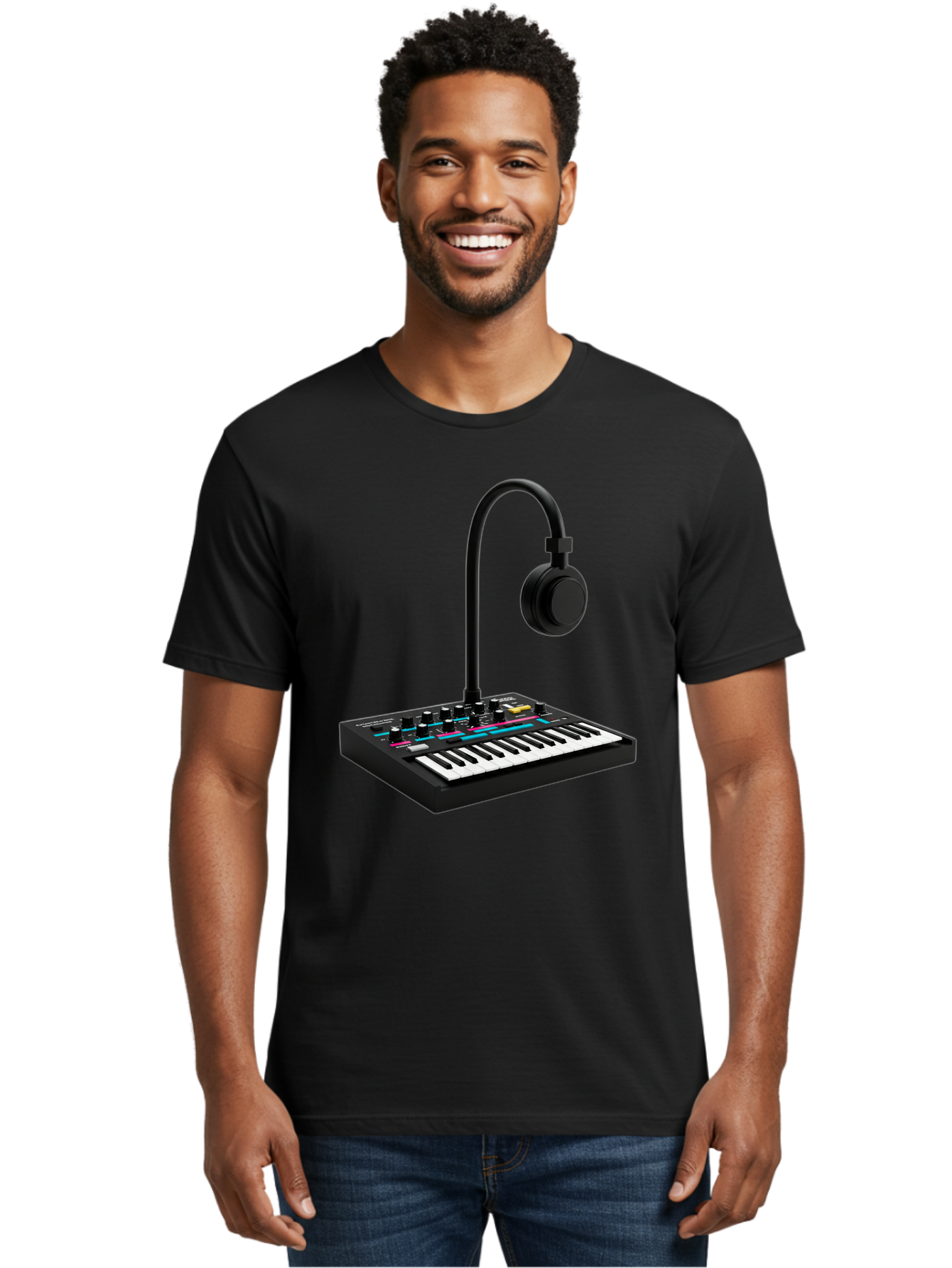 Arturia-Minilab-Mkii Men'S Graphic Tee, 100% Cotton, Comfortable Casual Summer Wear, Machine Washable, Korg Minilogue Synthesizer, Electronic Music Production, Sound Design, Music Creation, Audio Equipment, Midi Controller, Music Gear, Baa140 30