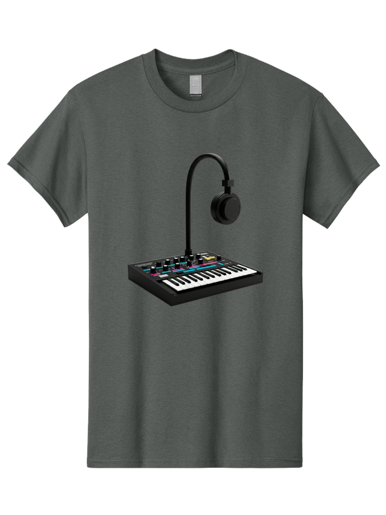 Arturia-Minilab-Mkii Men'S Graphic Tee, 100% Cotton, Comfortable Casual Summer Wear, Machine Washable, Korg Minilogue Synthesizer, Electronic Music Production, Sound Design, Music Creation, Audio Equipment, Midi Controller, Music Gear, Baa140 4