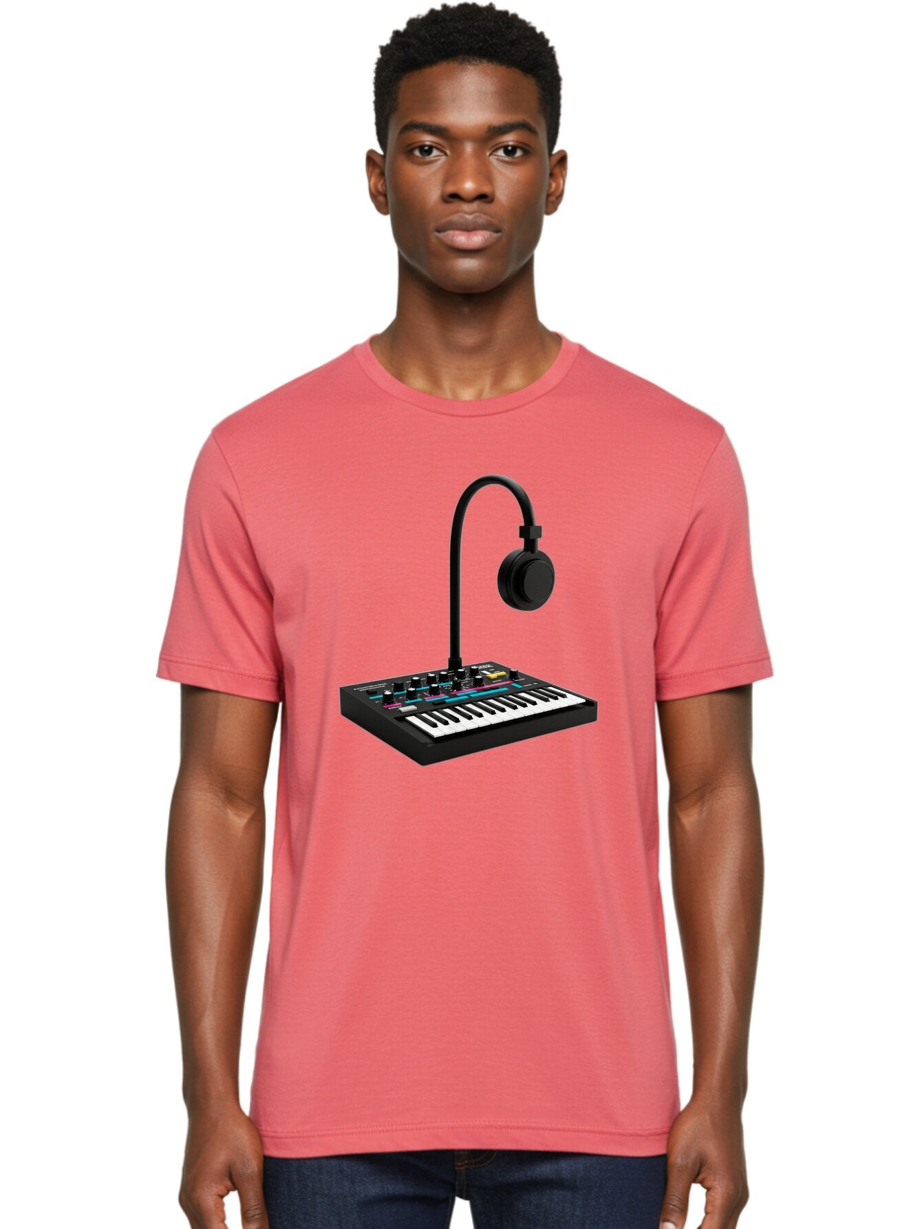 Arturia-Minilab-Mkii Men'S Graphic Tee, 100% Cotton, Comfortable Casual Summer Wear, Machine Washable, Korg Minilogue Synthesizer, Electronic Music Production, Sound Design, Music Creation, Audio Equipment, Midi Controller, Music Gear, Baa140 28