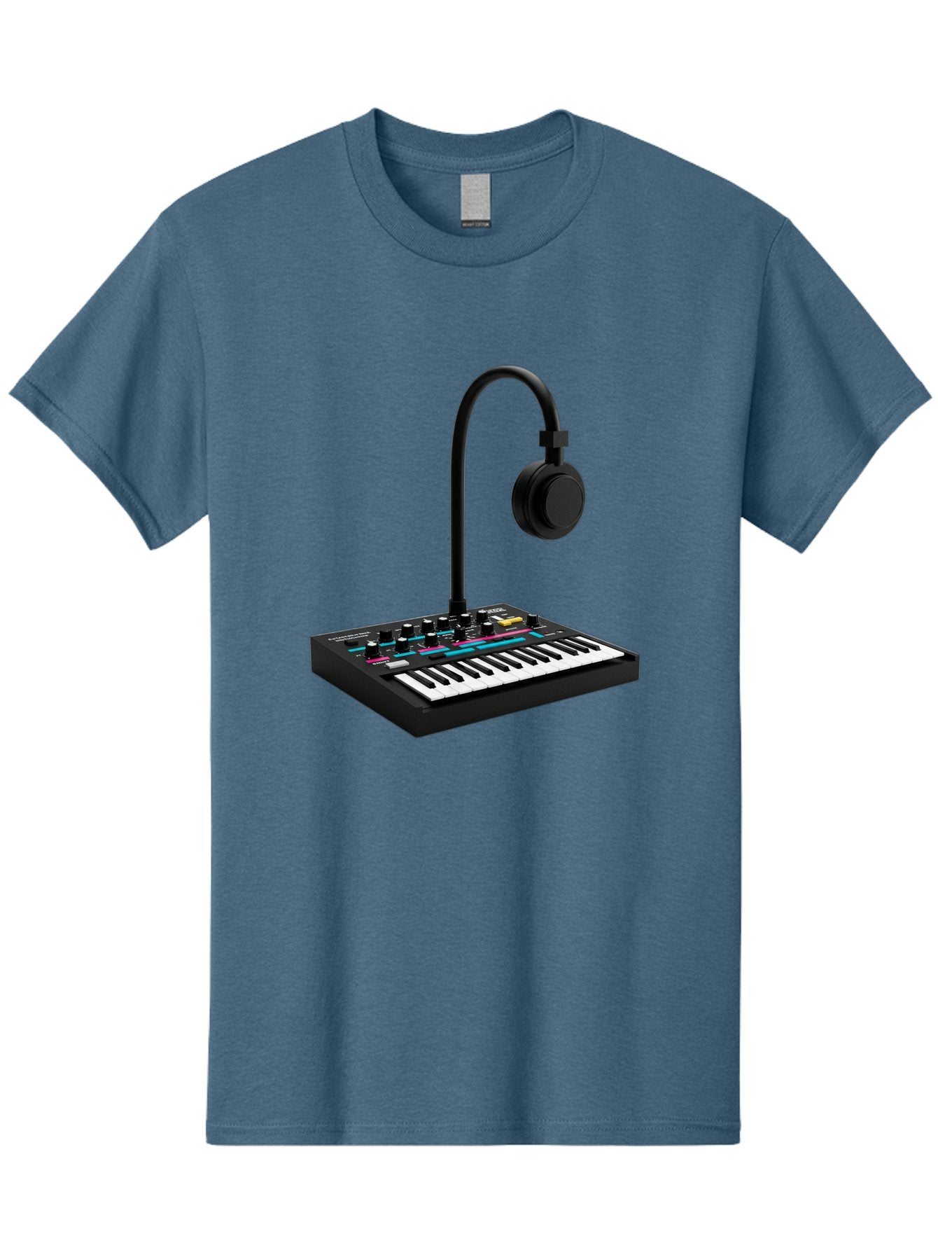 Arturia-Minilab-Mkii Men'S Graphic Tee, 100% Cotton, Comfortable Casual Summer Wear, Machine Washable, Korg Minilogue Synthesizer, Electronic Music Production, Sound Design, Music Creation, Audio Equipment, Midi Controller, Music Gear, Baa140 6