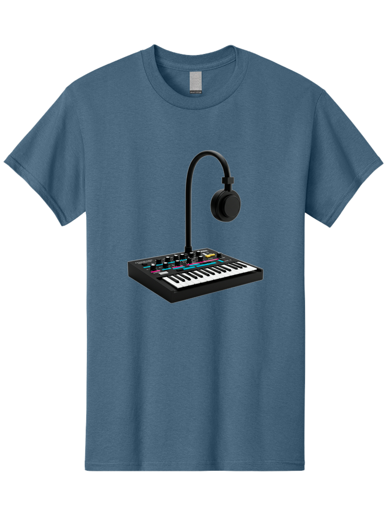 Arturia-Minilab-Mkii Men'S Graphic Tee, 100% Cotton, Comfortable Casual Summer Wear, Machine Washable, Korg Minilogue Synthesizer, Electronic Music Production, Sound Design, Music Creation, Audio Equipment, Midi Controller, Music Gear, Baa140 13