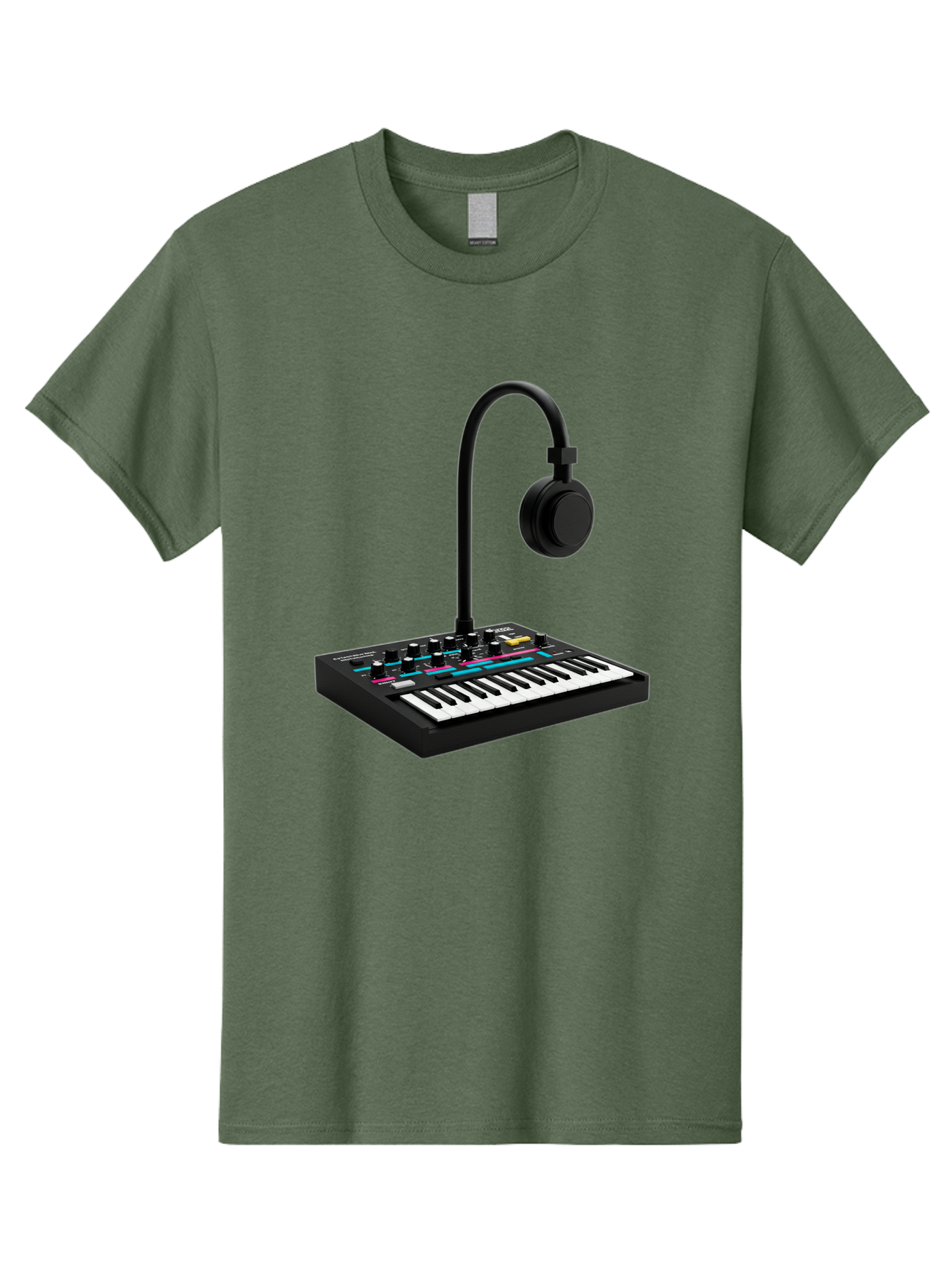 Arturia-Minilab-Mkii Men'S Graphic Tee, 100% Cotton, Comfortable Casual Summer Wear, Machine Washable, Korg Minilogue Synthesizer, Electronic Music Production, Sound Design, Music Creation, Audio Equipment, Midi Controller, Music Gear, Baa140 19
