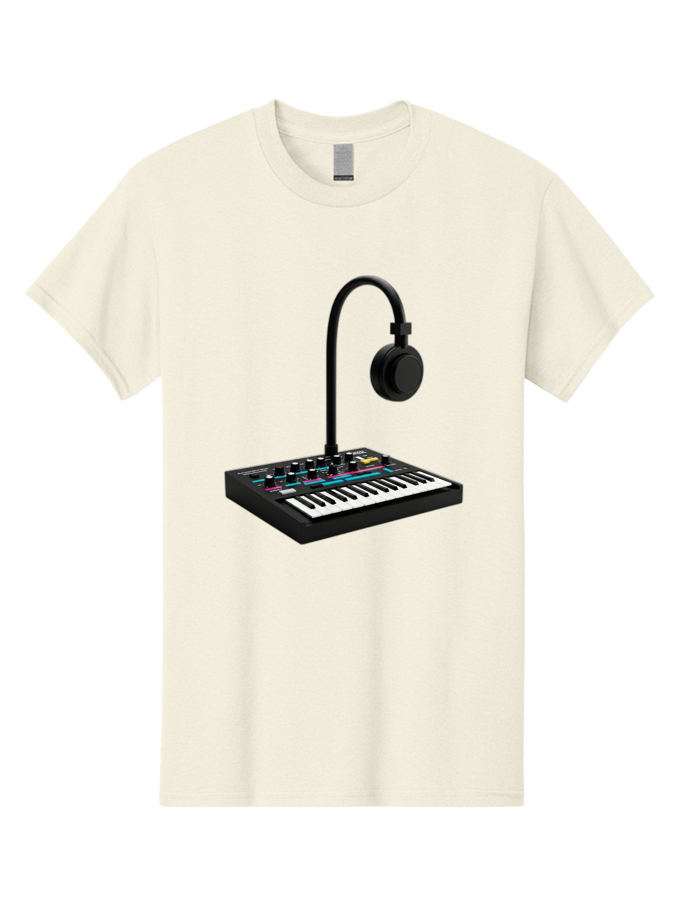 Arturia-Minilab-Mkii Men'S Graphic Tee, 100% Cotton, Comfortable Casual Summer Wear, Machine Washable, Korg Minilogue Synthesizer, Electronic Music Production, Sound Design, Music Creation, Audio Equipment, Midi Controller, Music Gear, Baa140 15