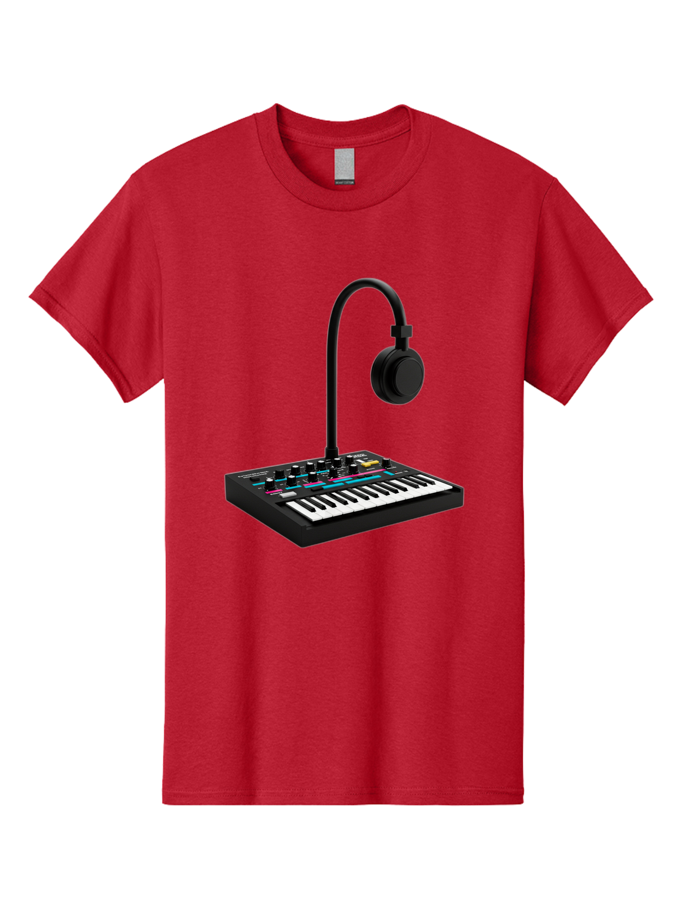 Arturia-Minilab-Mkii Men'S Graphic Tee, 100% Cotton, Comfortable Casual Summer Wear, Machine Washable, Korg Minilogue Synthesizer, Electronic Music Production, Sound Design, Music Creation, Audio Equipment, Midi Controller, Music Gear, Baa140 3